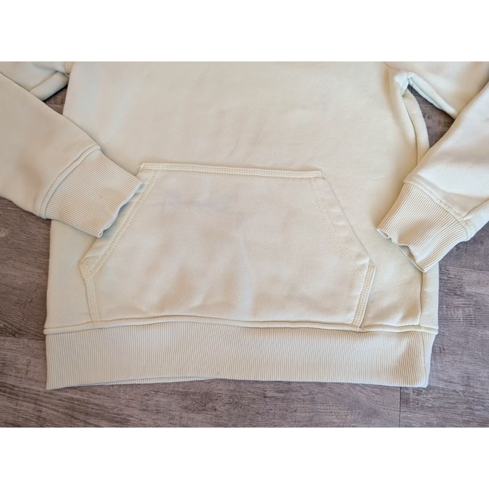 Carhartt VINTAGE? No, not vintage. Carhartt Midweight Hoodie Women's Small Light Green Fleece Relaxed Fit 102791 Size S / US 4 / IT 40 - 4 Thumbnail