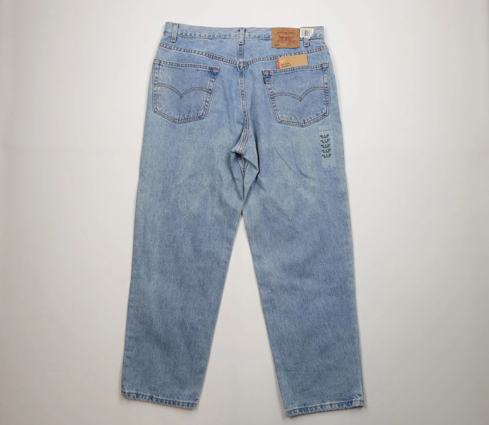 Levi's Deadstock Vintage Y2K 2000 Levis 550 Relaxed Fit Jeans Size US 40 / EU 56 - 4 Thumbnail