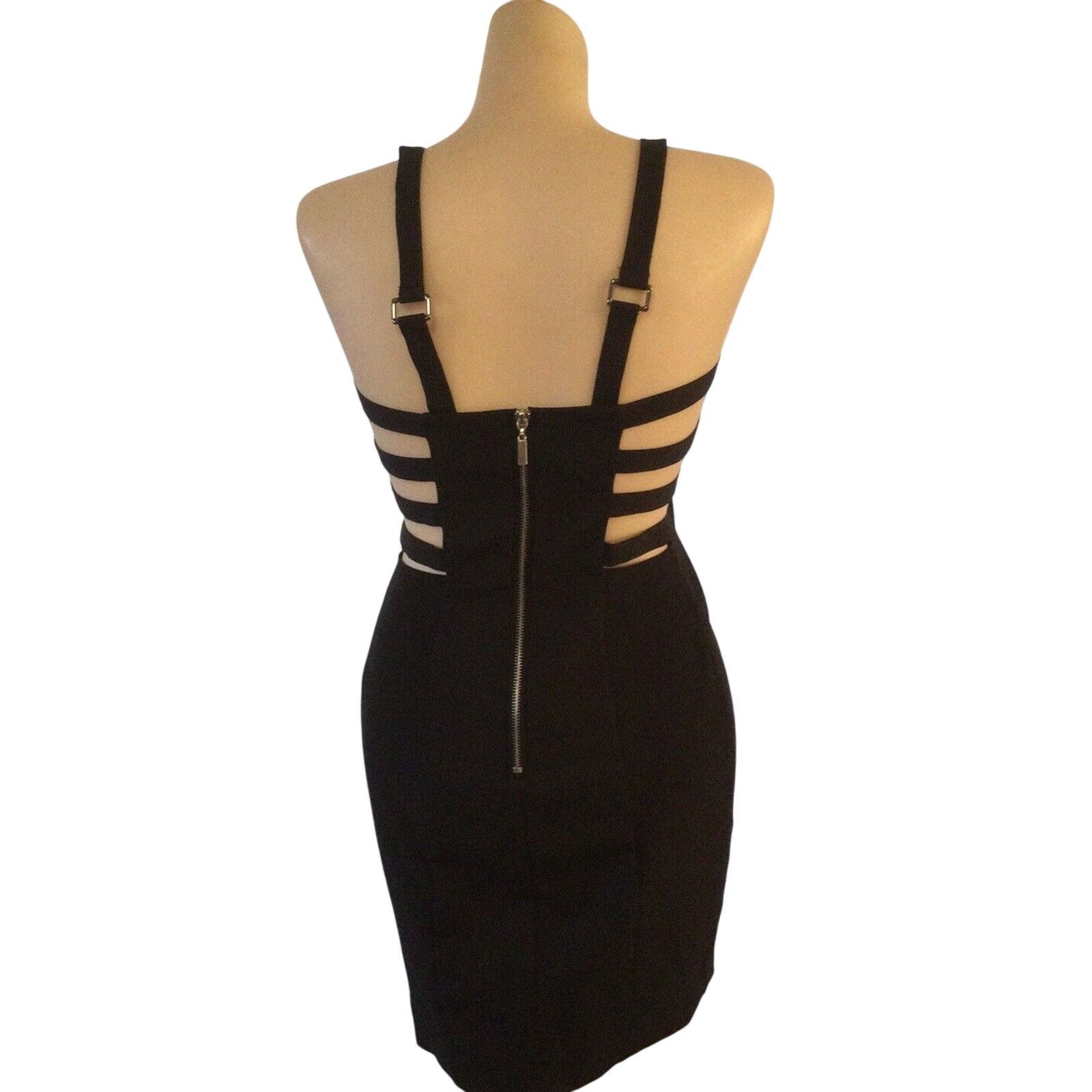 Other Charlotte Russe Black Side/Back Cut Out Dress Size Small Size S / US 4 / IT 40 - 9 Thumbnail