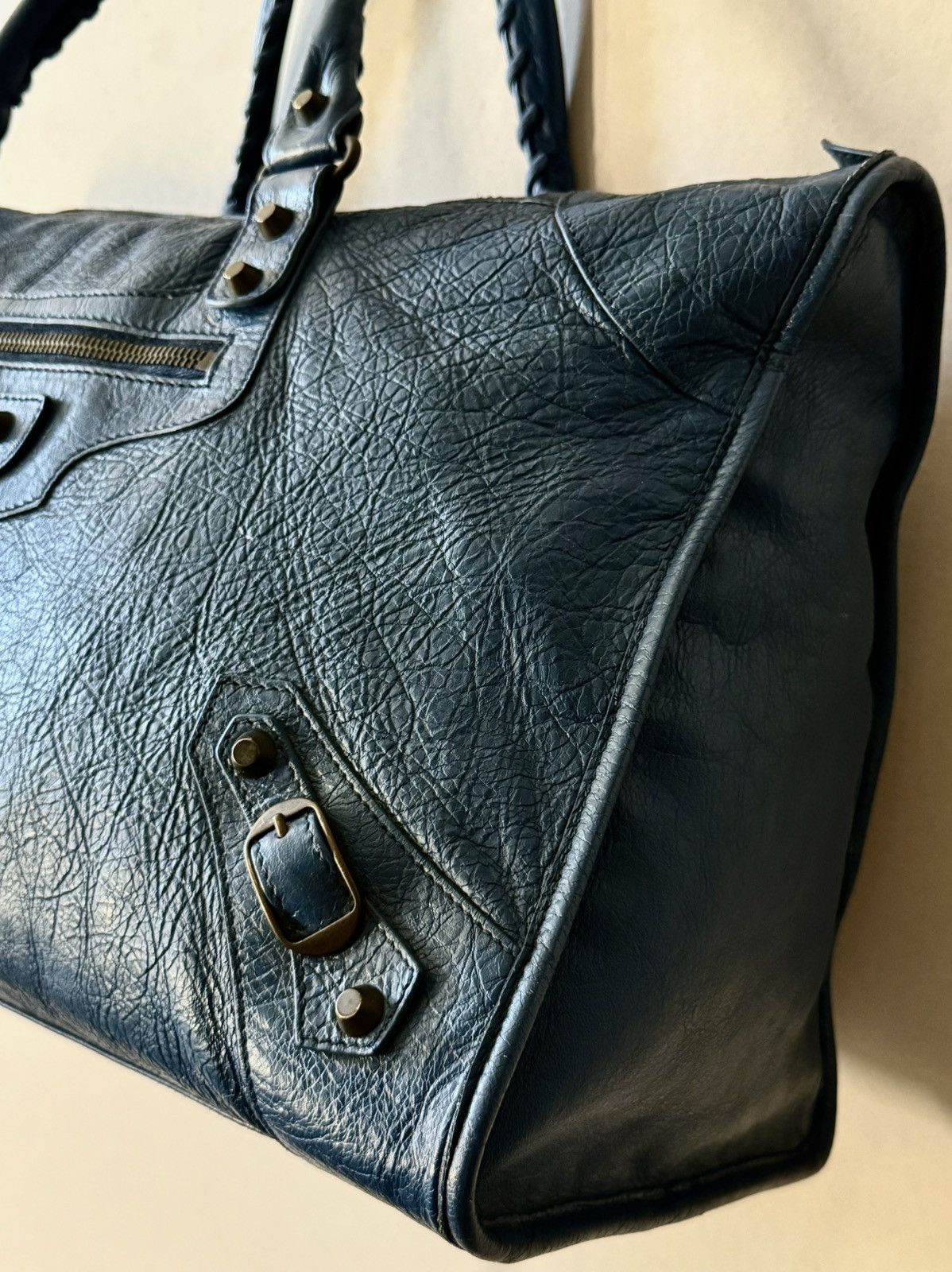 Balenciaga Balenciaga - 2000’s - Classic Le City - Lambskin Work Bag Size ONE SIZE - 4 Thumbnail