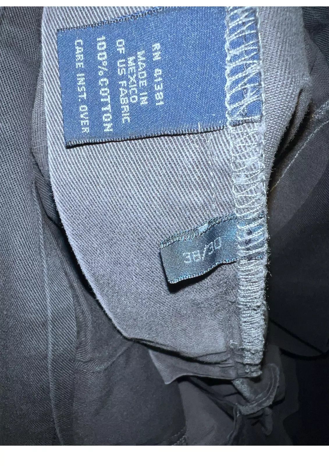 Polo Ralph Lauren POLO RALPH LAUREN Mens 38x30 Gray Cotton Vintage 90s Size US 38 / EU 54 - 7 Thumbnail