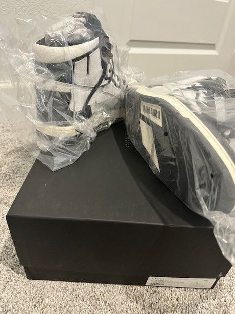 Amiri AMIRI Skel Top High Top Skeleton Size 12 Size US 12 / EU 45 - 4 Thumbnail