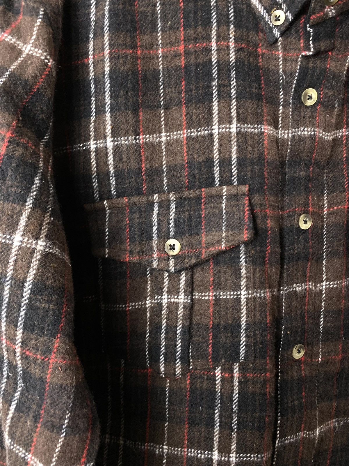 Rap Tees Design Travis Scott Brown Flannel Plaid Shirt Checkered Hype Size US S / EU 44-46 / 1 - 3 Thumbnail