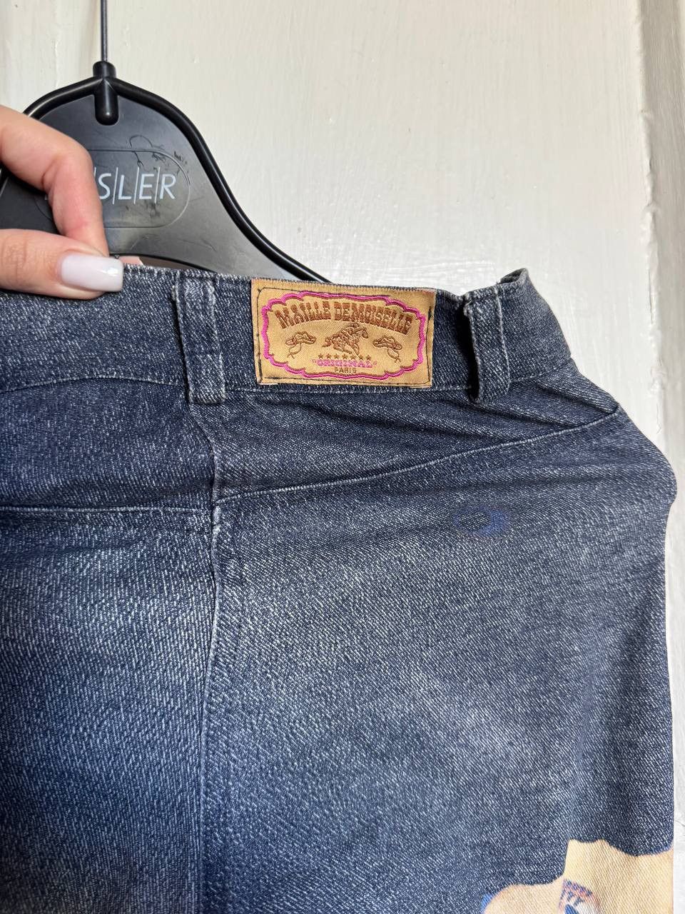 Japanese Brand × Vintage Maille Demoiselle Flare Jeans Japanese Brand Size 25" / US 0 / IT 36 - 6 Thumbnail