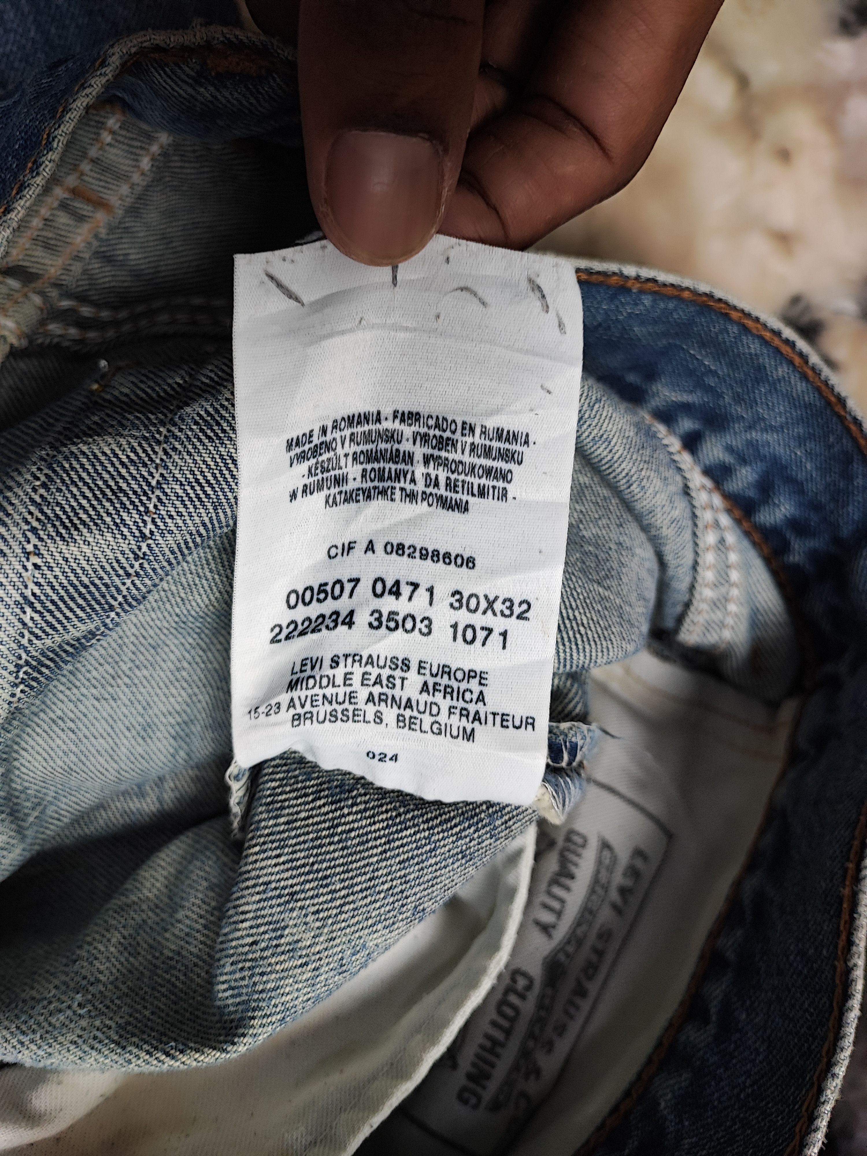 Levi's Levis 507 Flare Distressed Vintage Denim Size US 30 / EU 46 - 14 Thumbnail