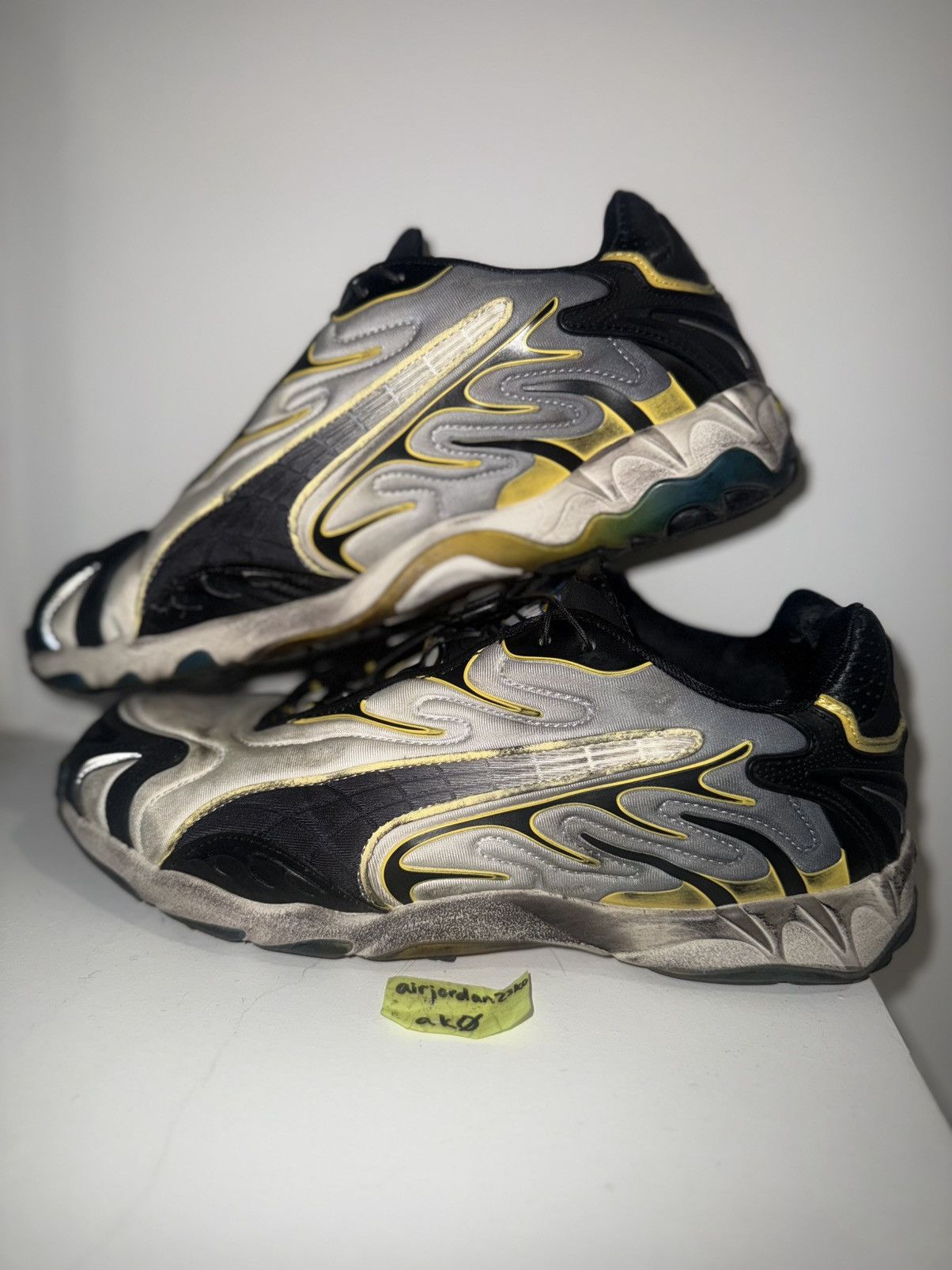 A$AP Rocky × Puma A$AP Rocky Puma Inhale Distressed Pack Pelé Yellow 402456-01 Size US 9 / EU 42 - 8 Thumbnail