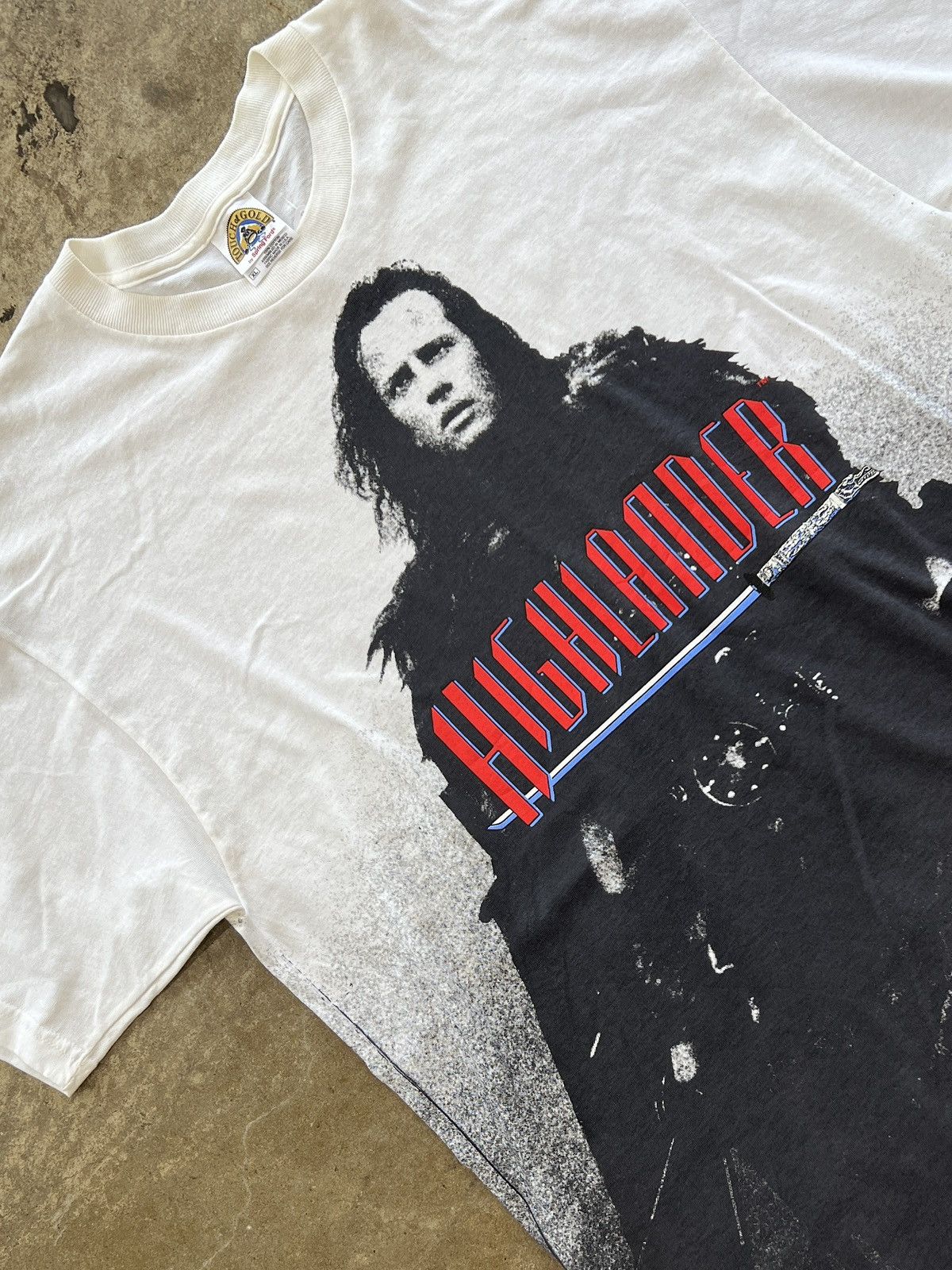 Vintage Vintage 1994 Highlander AOP Movie Promo Tee XL Size US XL / EU 56 / 4 - 1 Thumbnail