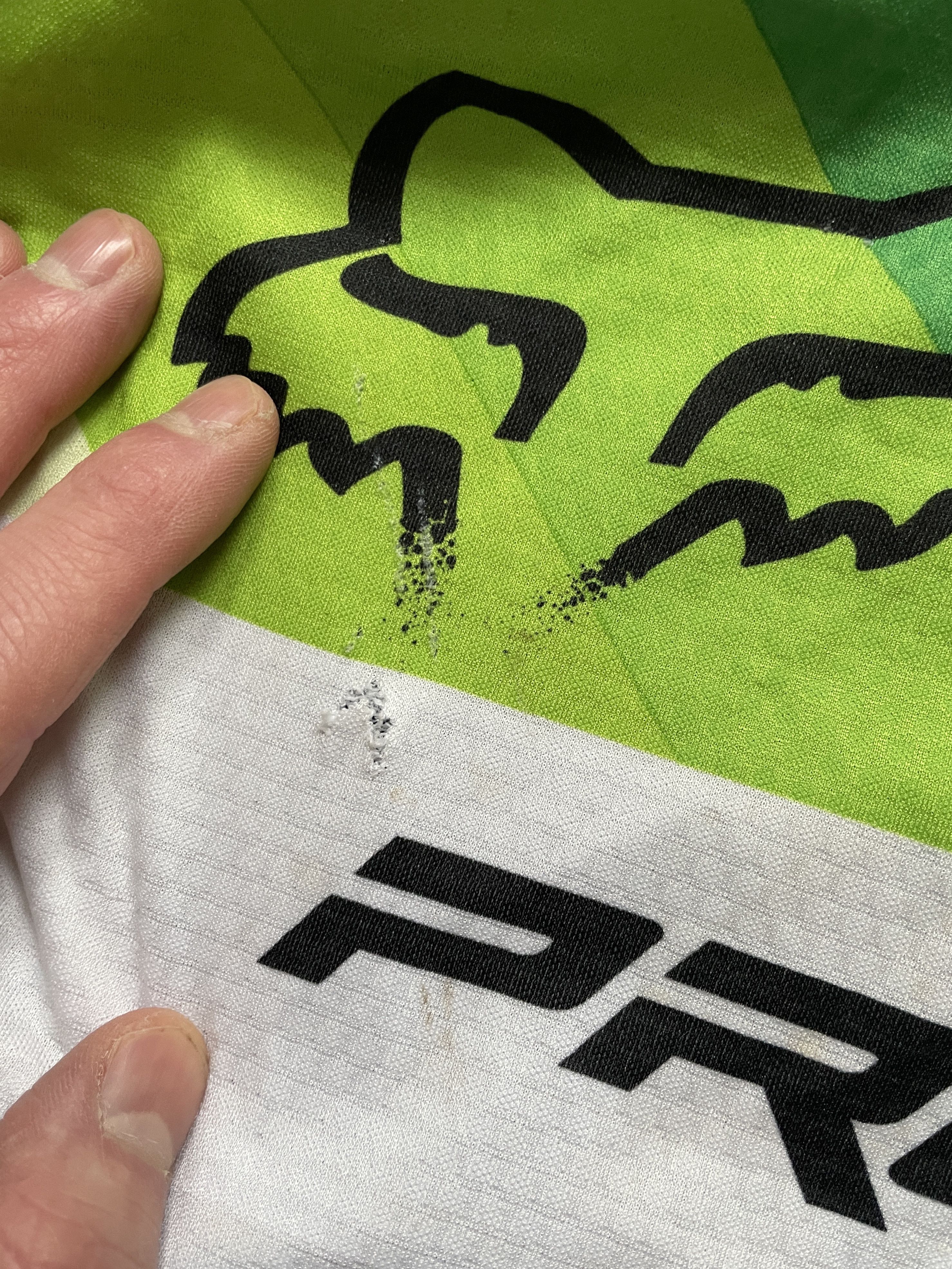 Fox Racing FOX MOTOCROSS GREEN WHITE MONSTER ENERGY LONGSLEEVE JERSEY Size US S / EU 44-46 / 1 - 5 Thumbnail