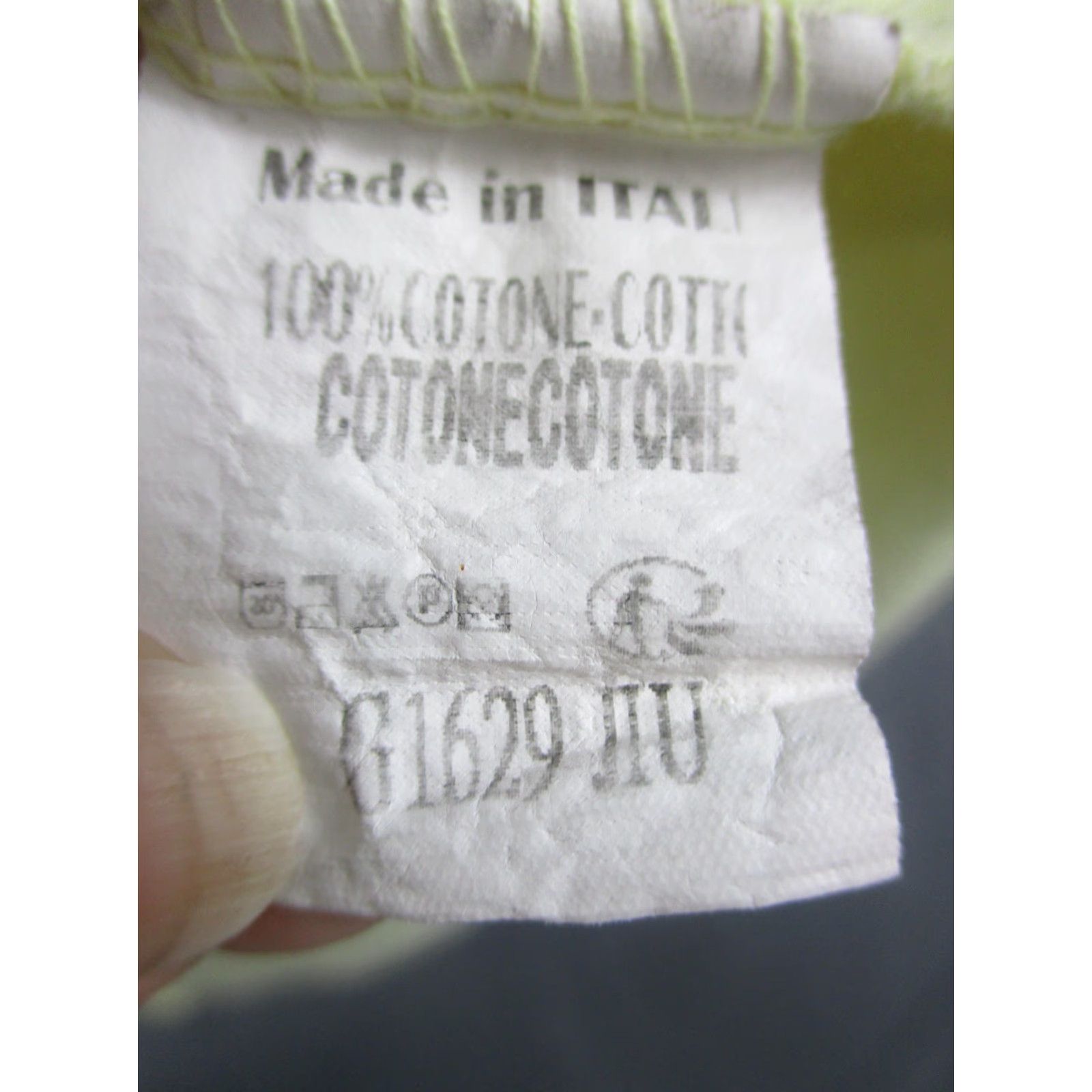 AMOMENTO Vintage Moment Womens Tunic Shirt L White 100% Cotton Pockets Italy Size L / US 10 / IT 46 - 7 Thumbnail