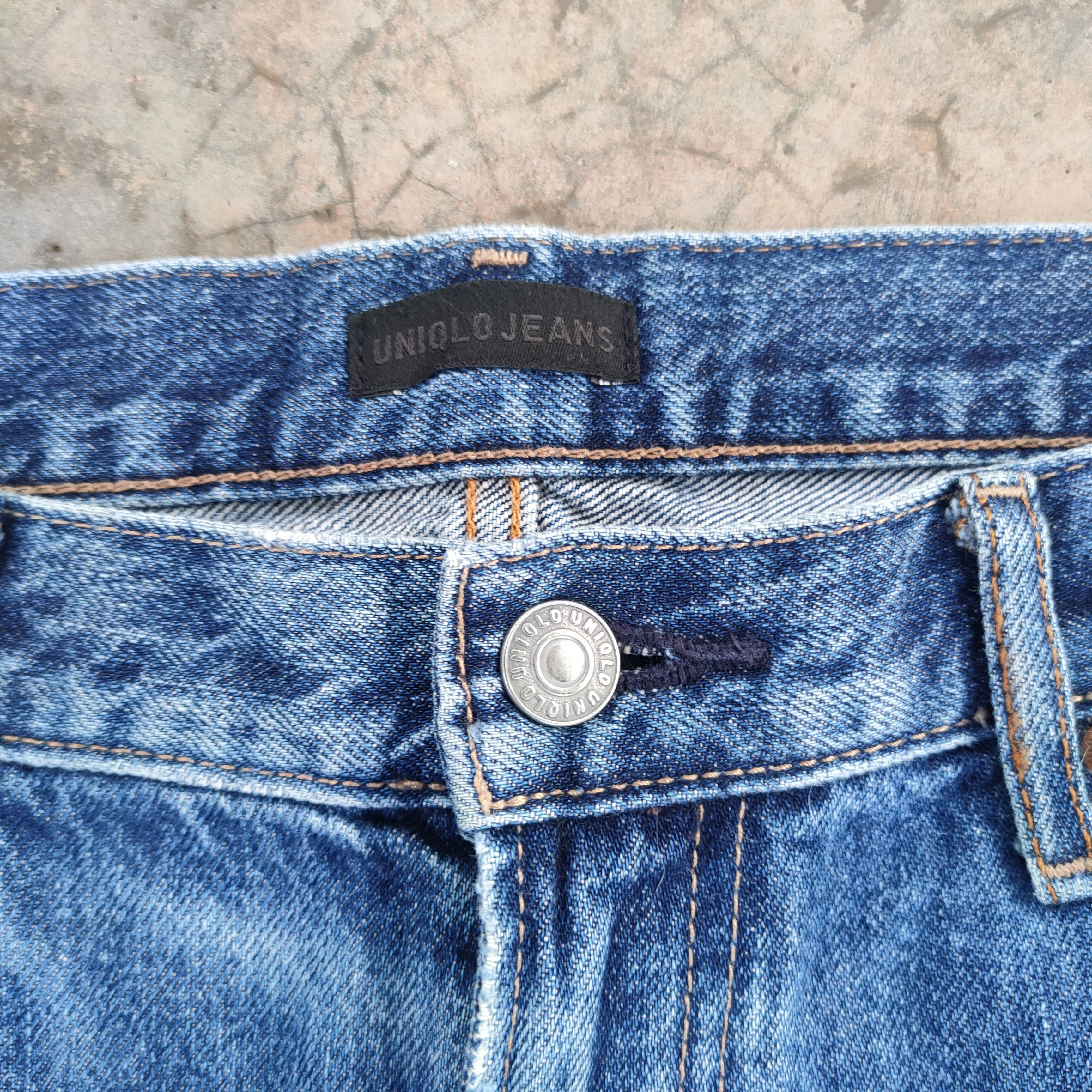 Japanese Brand × Jean × Vintage VINTAGE JAPANESE FADED JEANS DENIM PANTS Size US 35 - 4 Thumbnail