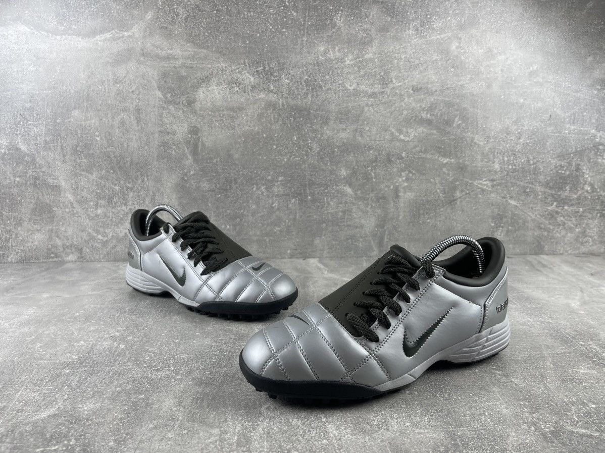 Nike Nike Total 90 III TF Metallic Silver Sage Green Vintage 00s Size US 7 / EU 40 - 4 Thumbnail