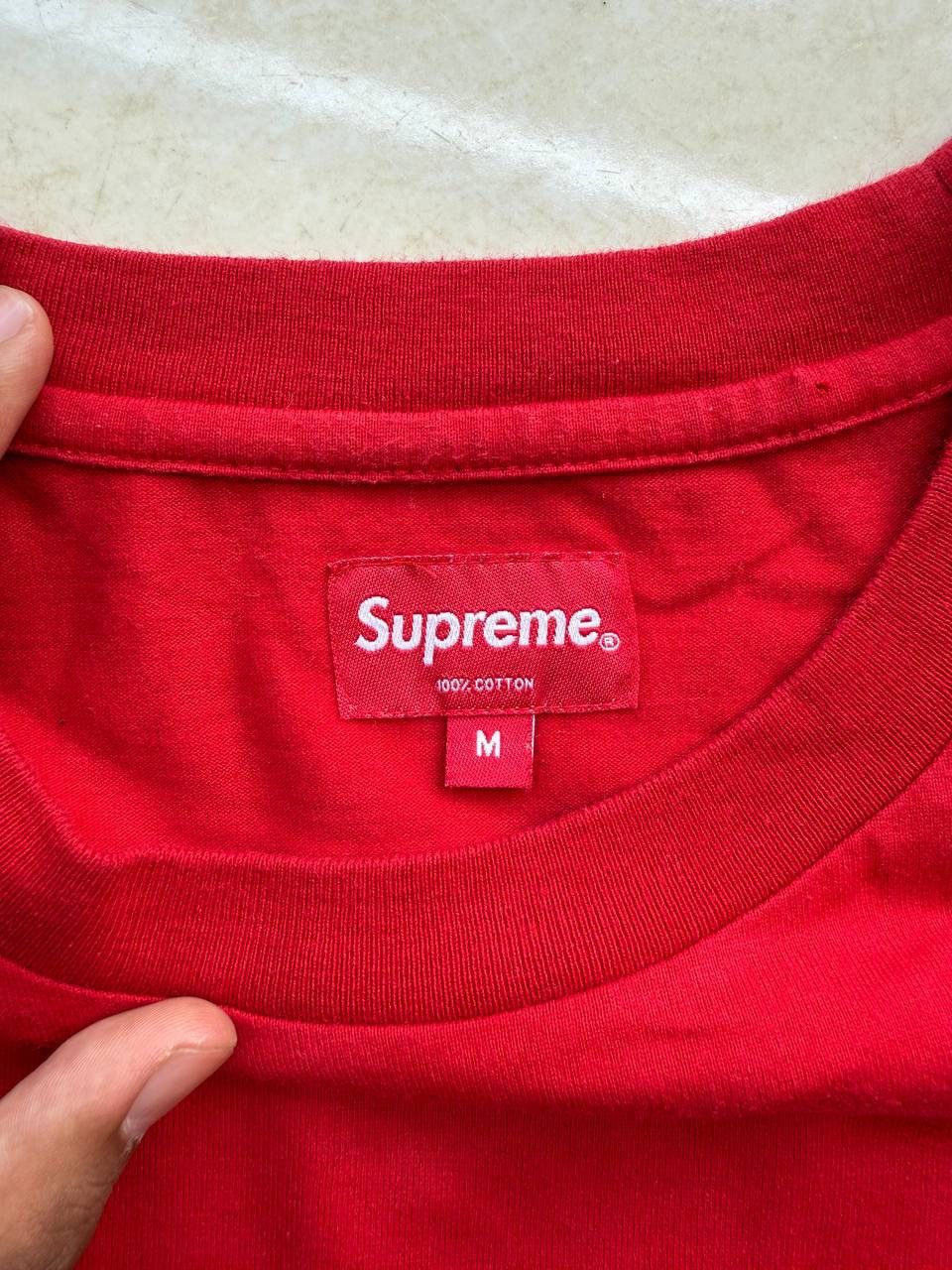 Supreme Mesh Stripe Pocket Tee