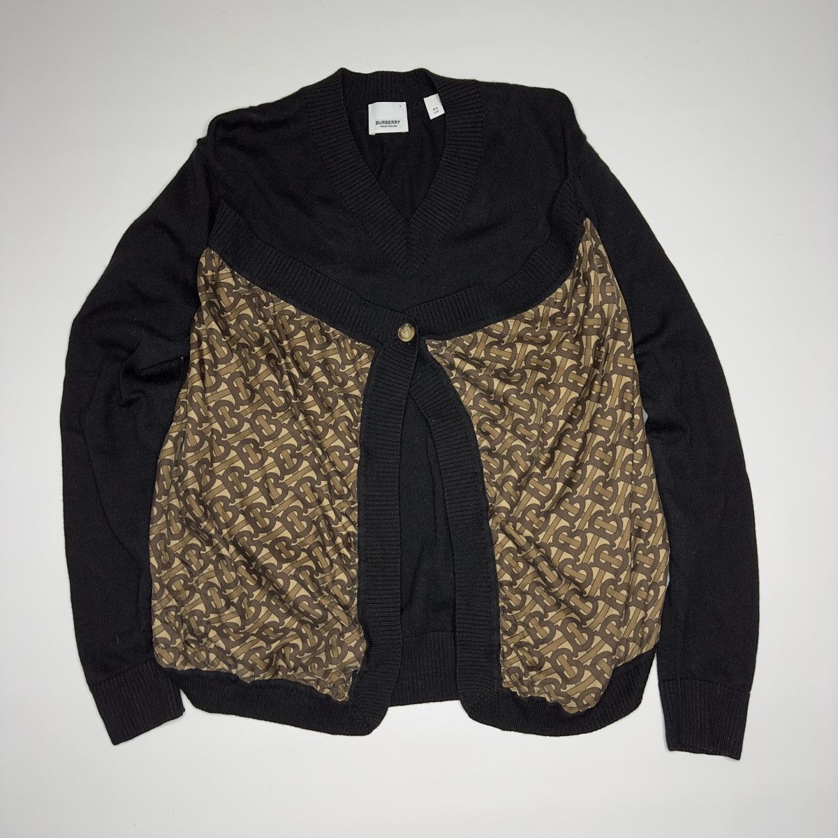 Burberry Burberry Merino Wool Printed Sweater Size XS / US 0-2 / IT 36-38 - 2 Thumbnail