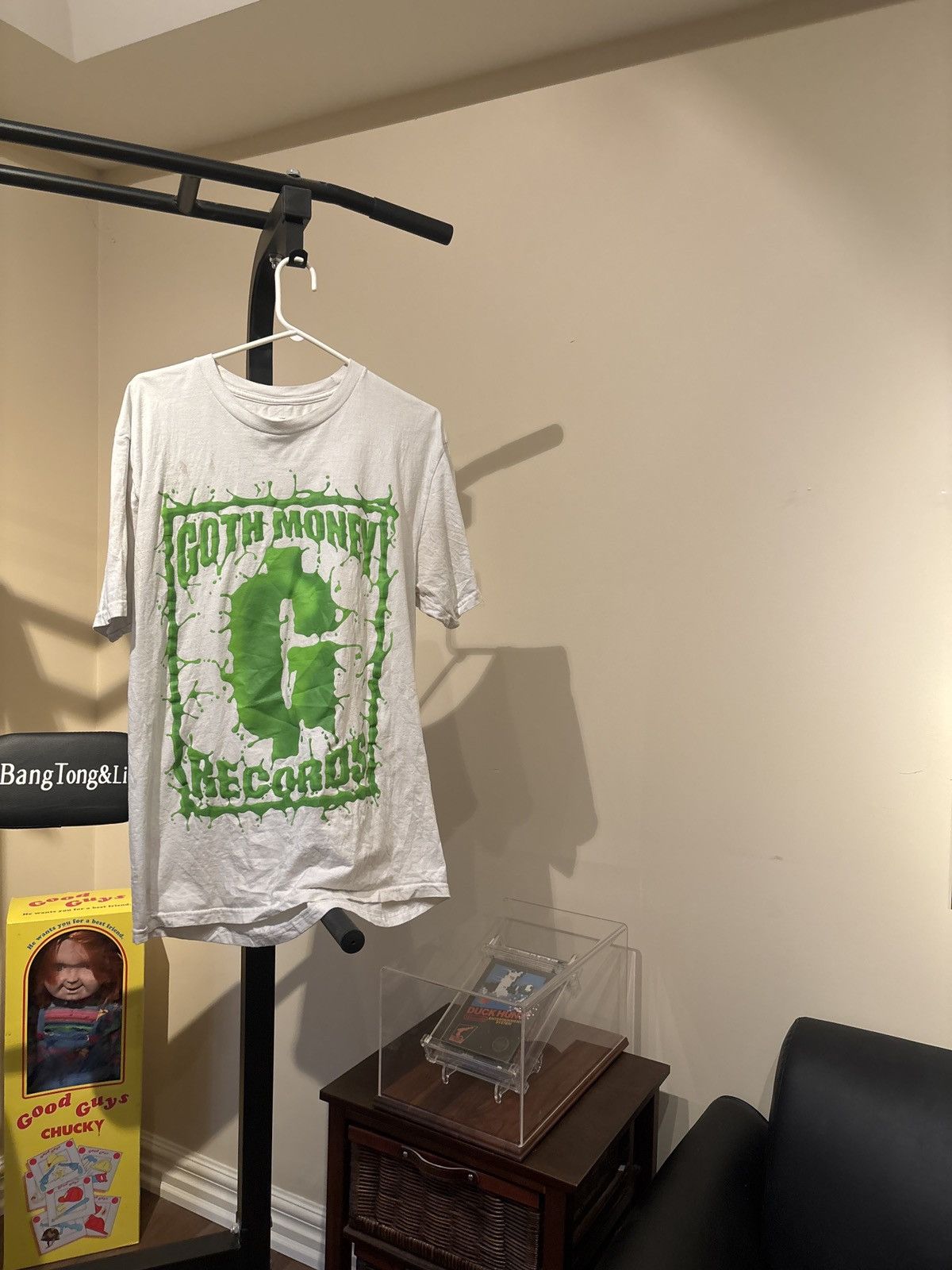 Goth Money Goth momey reccords super rare goosebumps 🐍🪿 Size US L / EU 52-54 / 3 - 1 Thumbnail