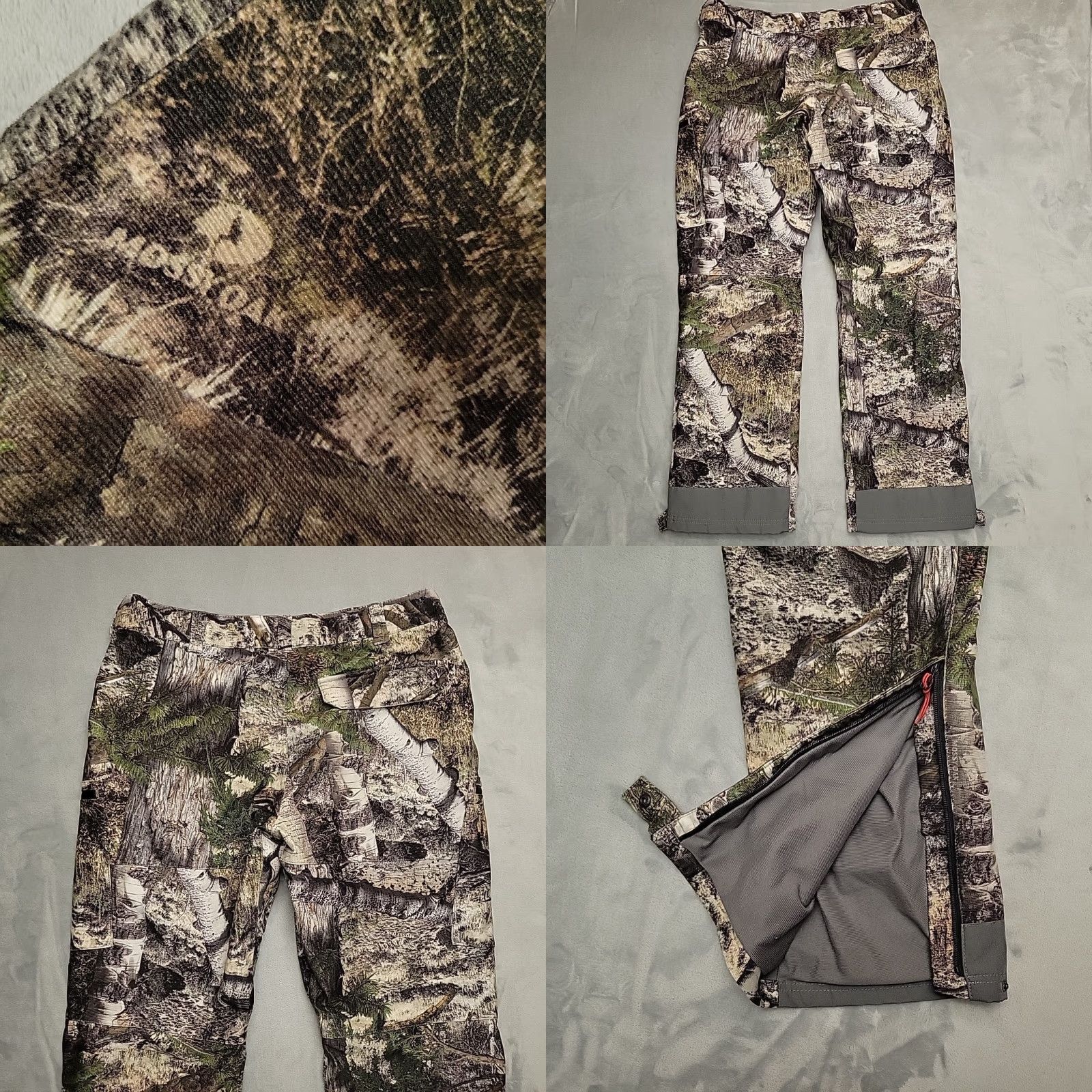 Vintage Mossy Oak Scent Factor Camo Pants Men L Camouflage Cargo Insulated Lined Hunting Size US 33 - 8 Thumbnail