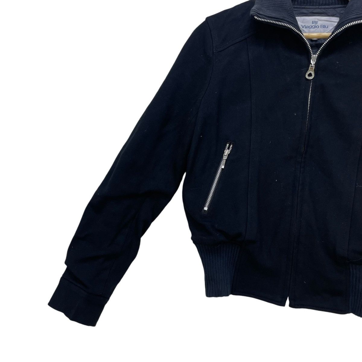 Issey Miyake × Japanese Brand Japanese Brand Viaggio Blu Bomber Zipper Jacket Size US M / EU 48-50 / 2 - 3 Thumbnail
