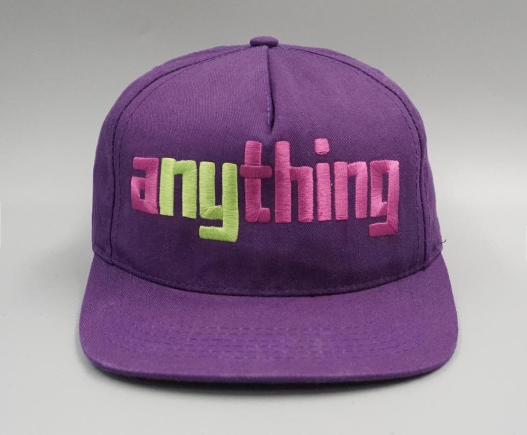 Anime 00's Anything キャップ USA製 オールドスケート ビンテージ Size US XXS / EU 40 - 1 Thumbnail