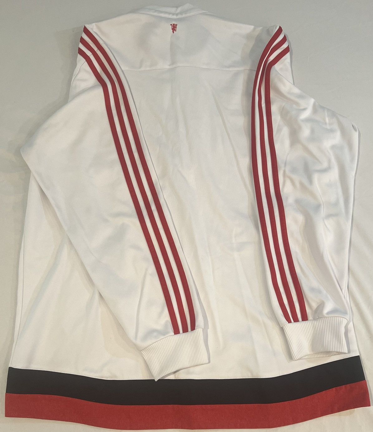Adidas × Vintage 2015/16 Men’s Adidas Manchester United Anthem Jacket White Size US XL / EU 56 / 4 - 3 Thumbnail