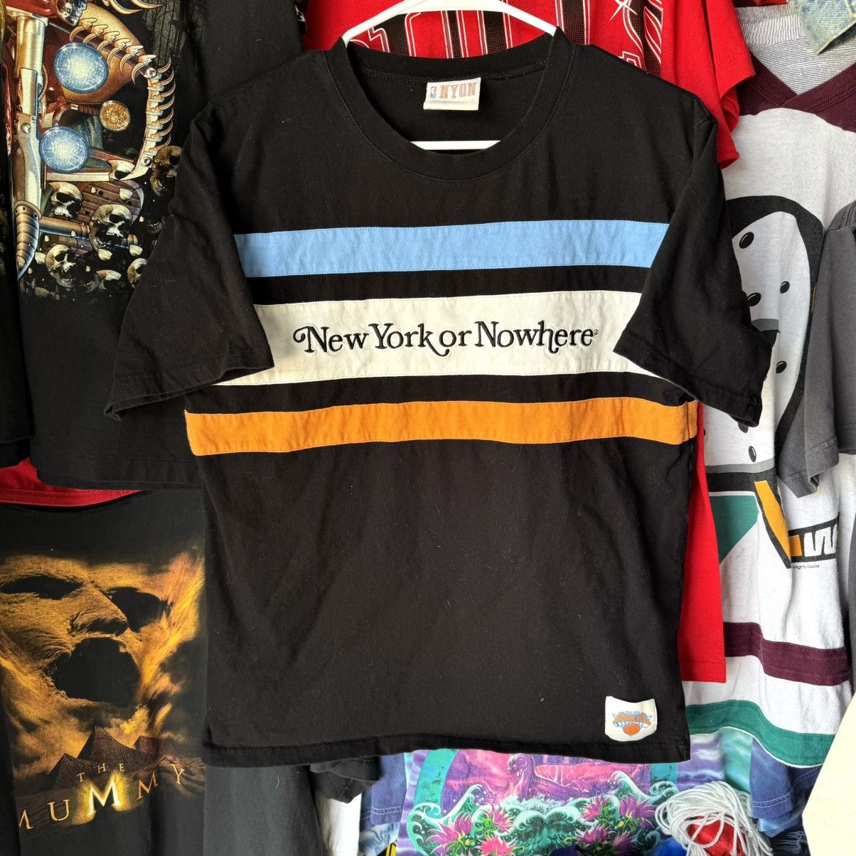 Designer × NBA × Product Of New York New York or Nowhere Knicks x NYON NBA Basketball Tee Shirt Size US M / EU 48-50 / 2 - 1 Thumbnail