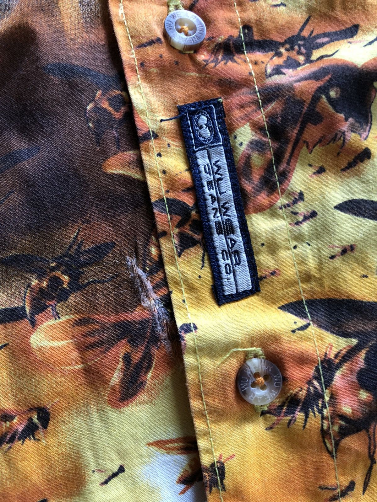 Rap Tees VINTAGE WU TANG WU WEAR ALL OVER PRINT BUTTON SHIRT Size US XL / EU 56 / 4 - 7 Thumbnail