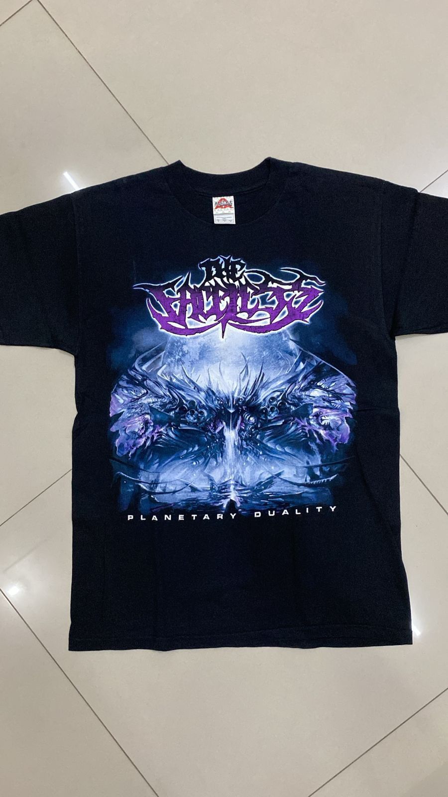 The Faceless Planetary Duality death metal tee