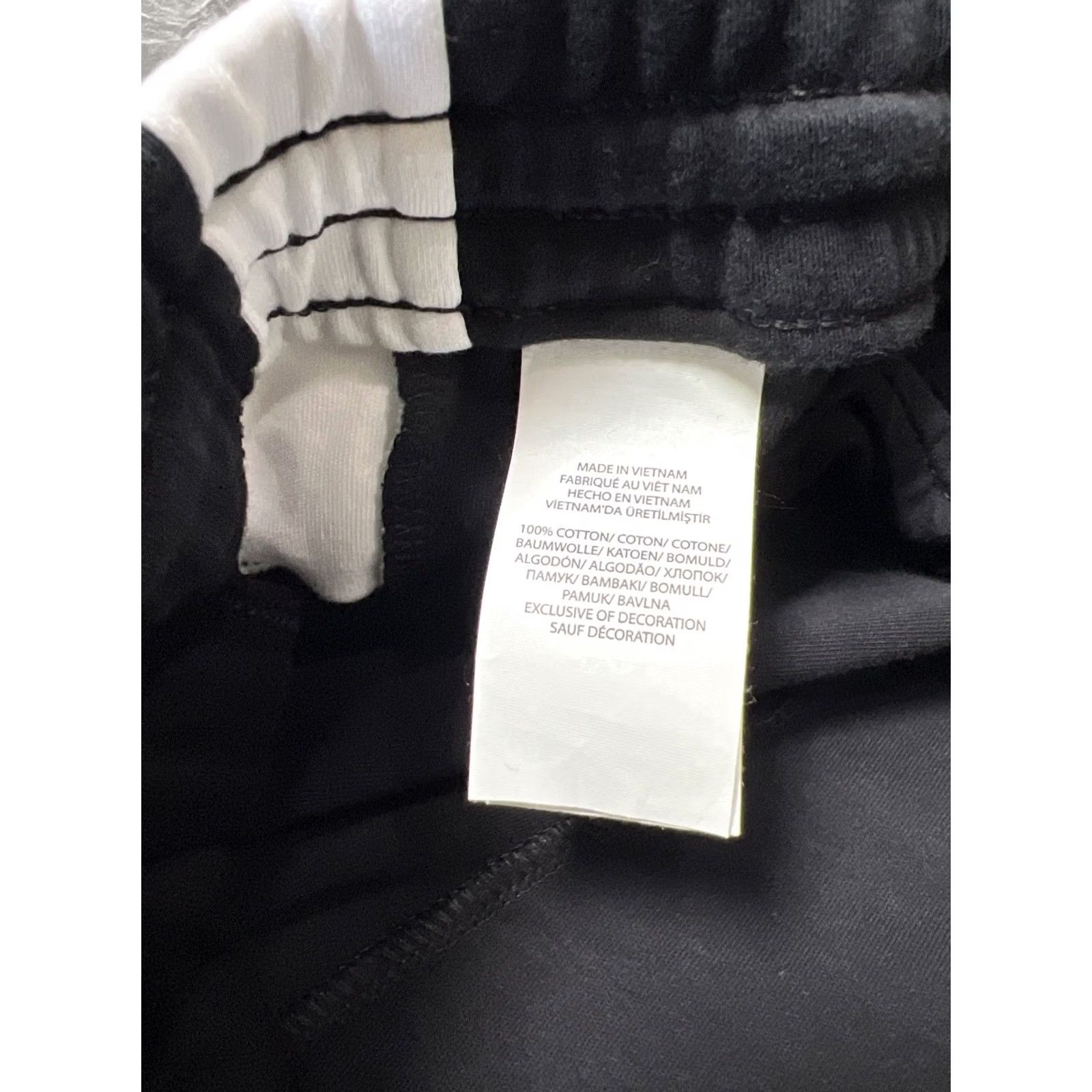 Vintage Polo Sport Polo Ralph Lauren Jogger Pants Men 2XL Black White Stripes Side Stripe Tapered Pocket Elastic Waist Knit Blended Fabric Size US XXL / EU 58 / 5 - 4 Thumbnail