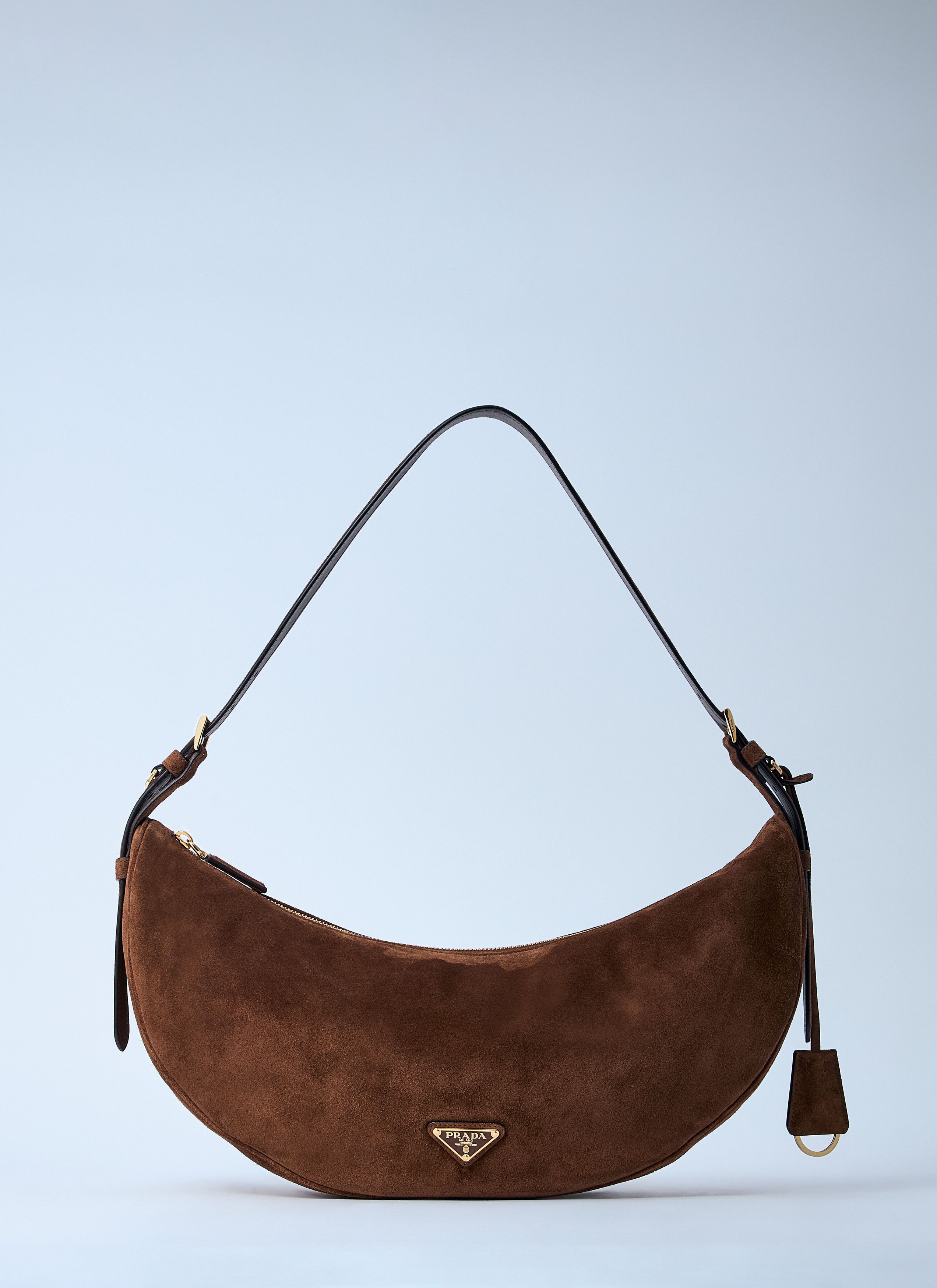 Prada Small Suede Shoulder Bag Size ONE SIZE - 1 Thumbnail