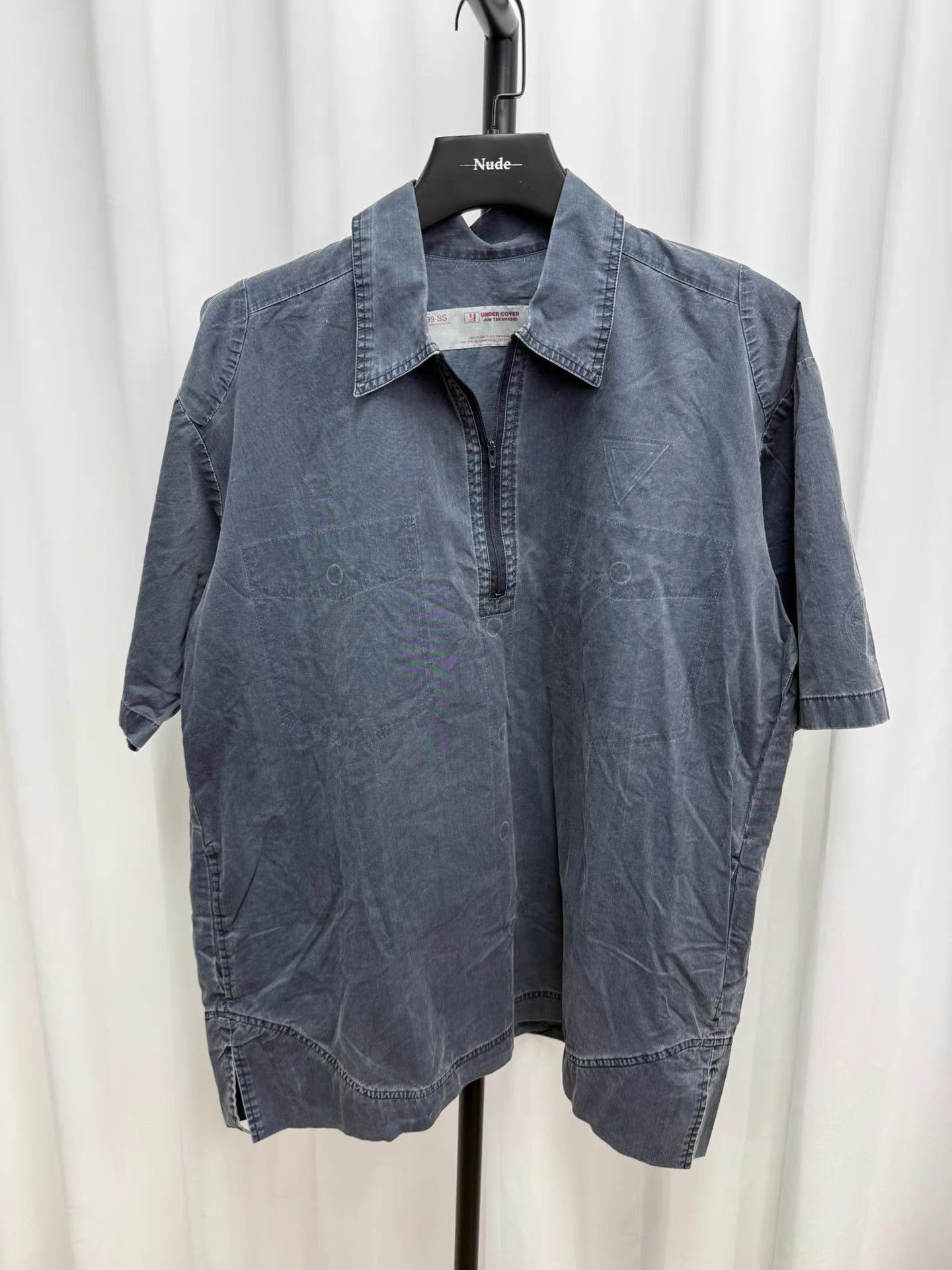 Undercover UNDERCOVER 1999SS Distressed Graphic Shirt K20 Size US L / EU 52-54 / 3 - 1 Thumbnail