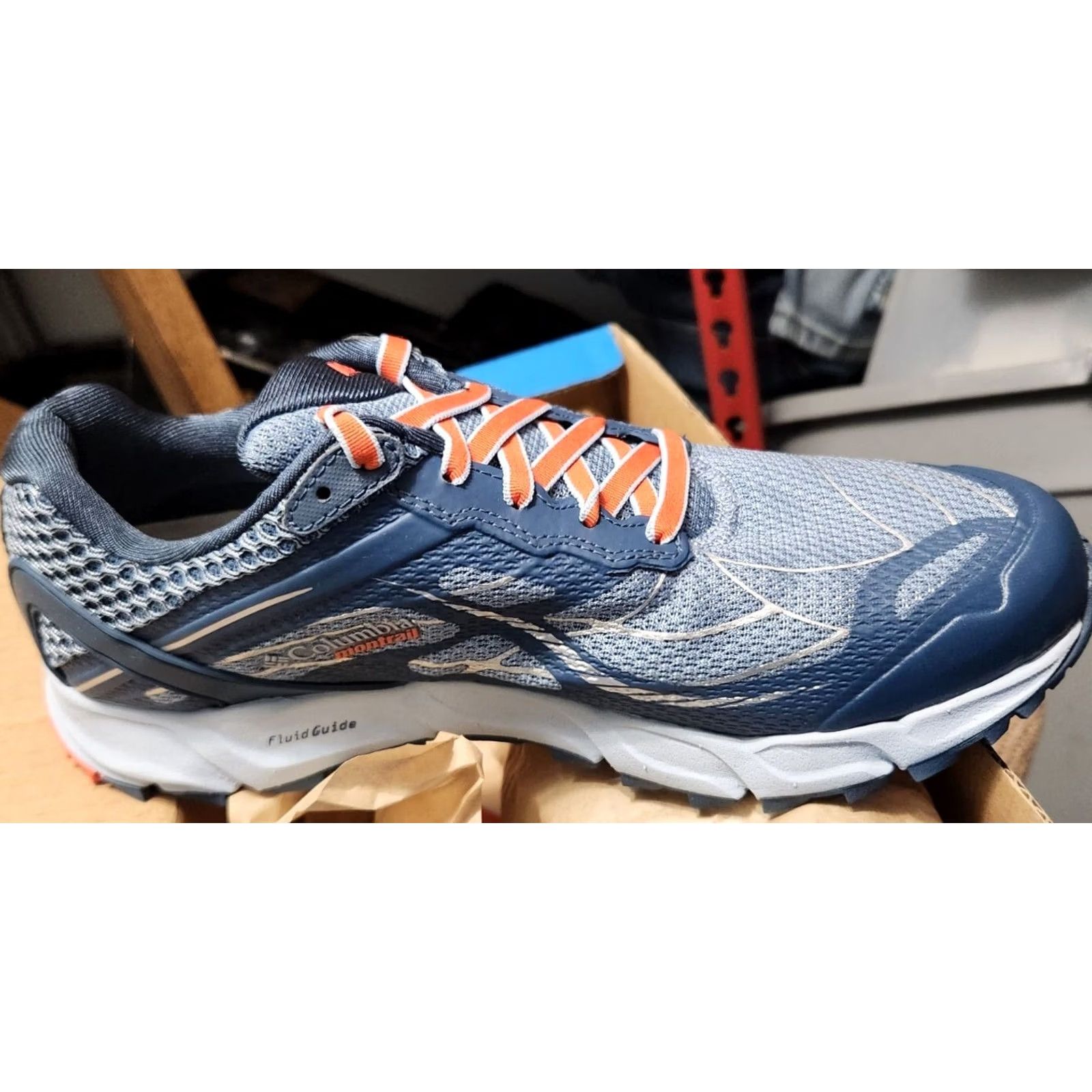 Vintage VINTAGE? (no) — NIB Columbia Montrail Caldorado III Outdry Trail Waterproof Running Shoes, 8.5 M Women Blue Sneaker Athletic Waterproof 8.5 Womens? Size US 9 / IT 39 - 4 Thumbnail