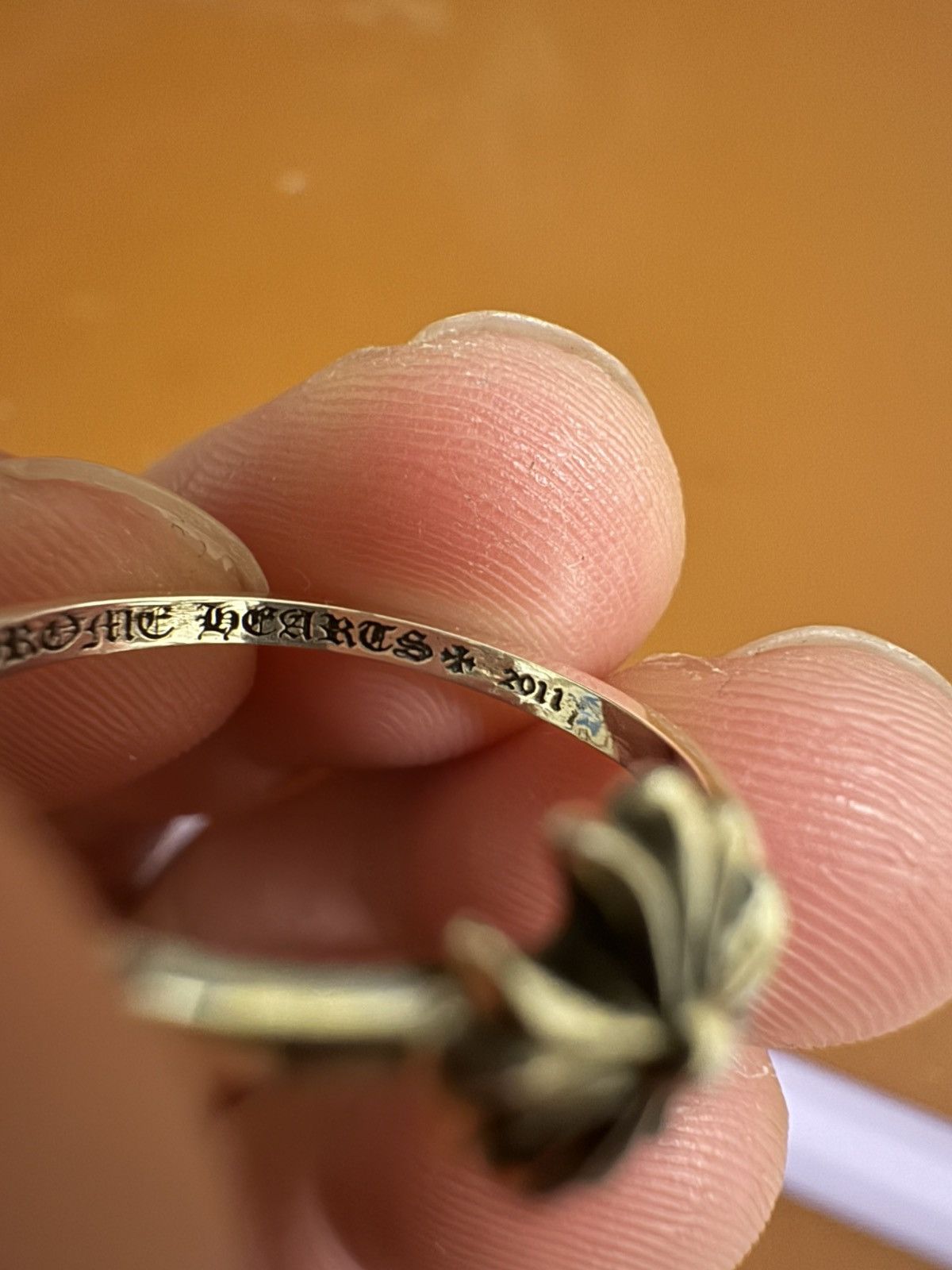 Chrome Hearts Brand New Chrome Hearts Bubblegum Ring CH Plus Size ONE SIZE - 4 Thumbnail