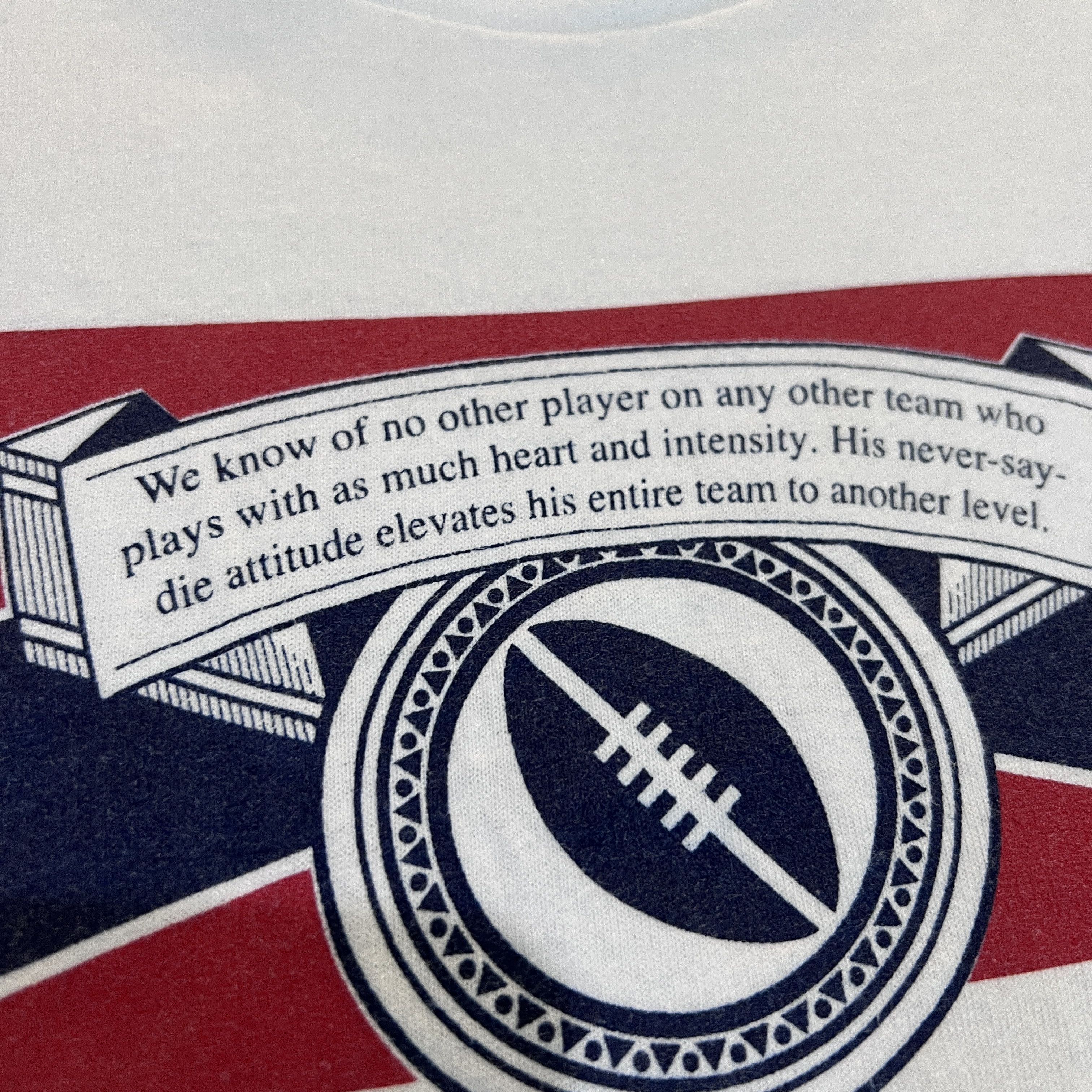 NFL Vintage Y2K NFL Tedy Bruschi King of Defense Tee 2XL Size US XXL / EU 58 / 5 - 3 Thumbnail
