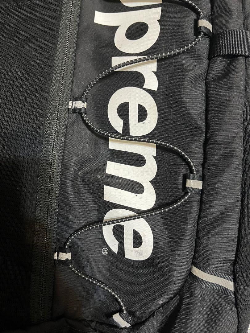 Supreme SUPREME Logo Design Backpack Black One Size Size ONE SIZE - 2 Thumbnail