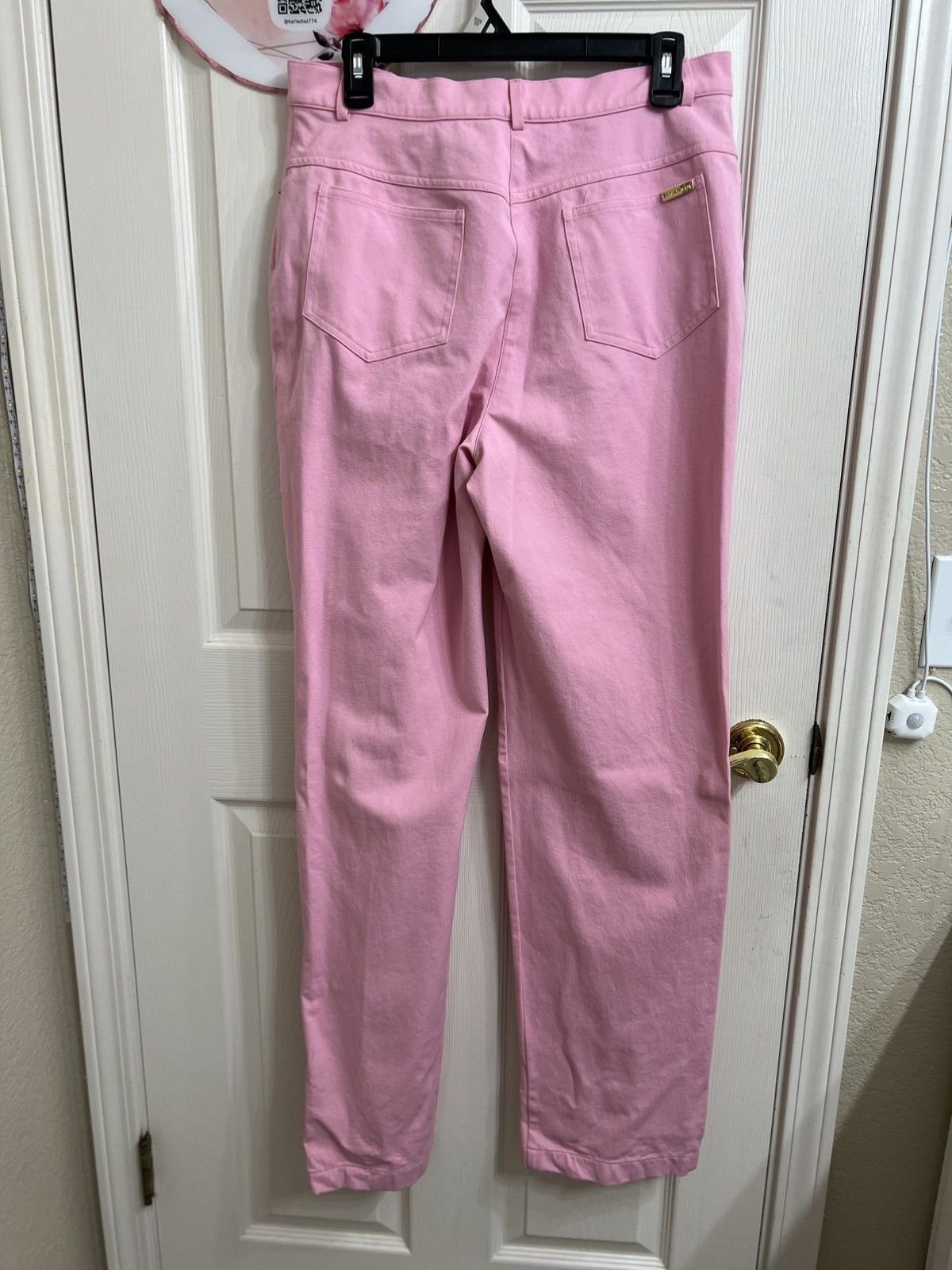 St. John St. John Sport by Marie Gray Rose Pink cotton pants size 12 Size 34" / US 12 / IT 48 - 2 Thumbnail