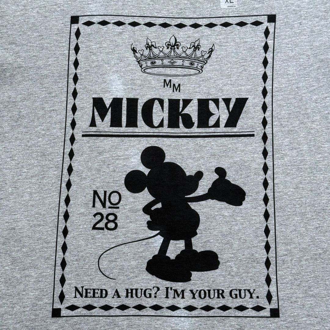 Uniqlo Uniqlo Disney Mickey Mouse Gray SS Graphic Tee Size XL NWT Size US XL / EU 56 / 4 - 4 Thumbnail