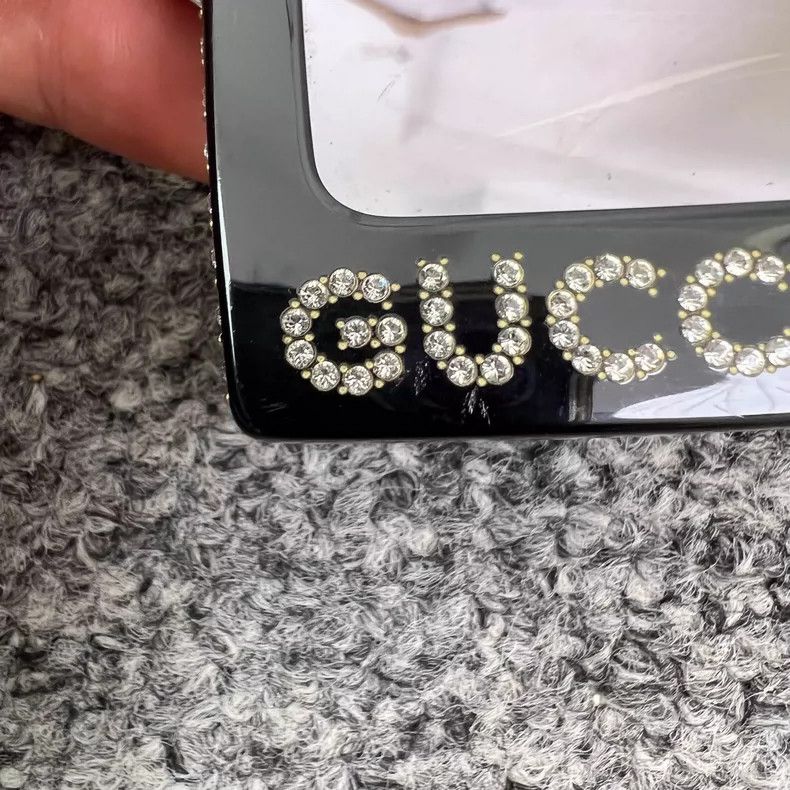 Gucci Gucci Rhinestone letter logo square frame sunglasses 2504-N Size ONE SIZE - 7 Thumbnail