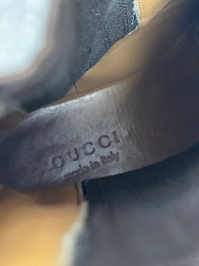 Gucci 2000s Gucci Brown Chelsea Boots Size US 10 / EU 43 - 7 Thumbnail