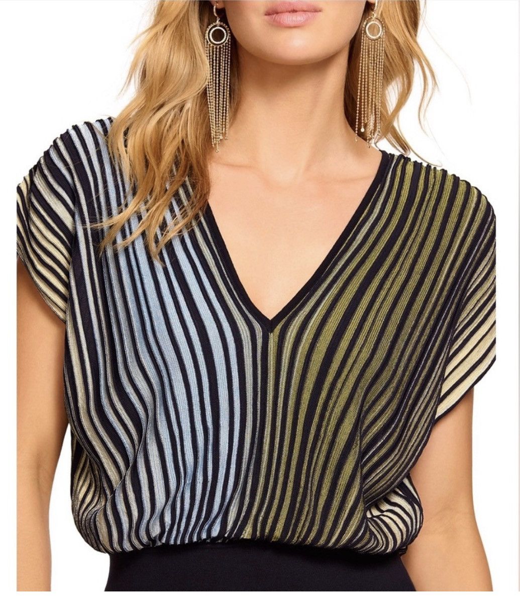 Ramy Brook NWT Ramy Brook Vanessa Ombré Stripe Top Size Small Size S / US 4 / IT 40 - 3 Thumbnail