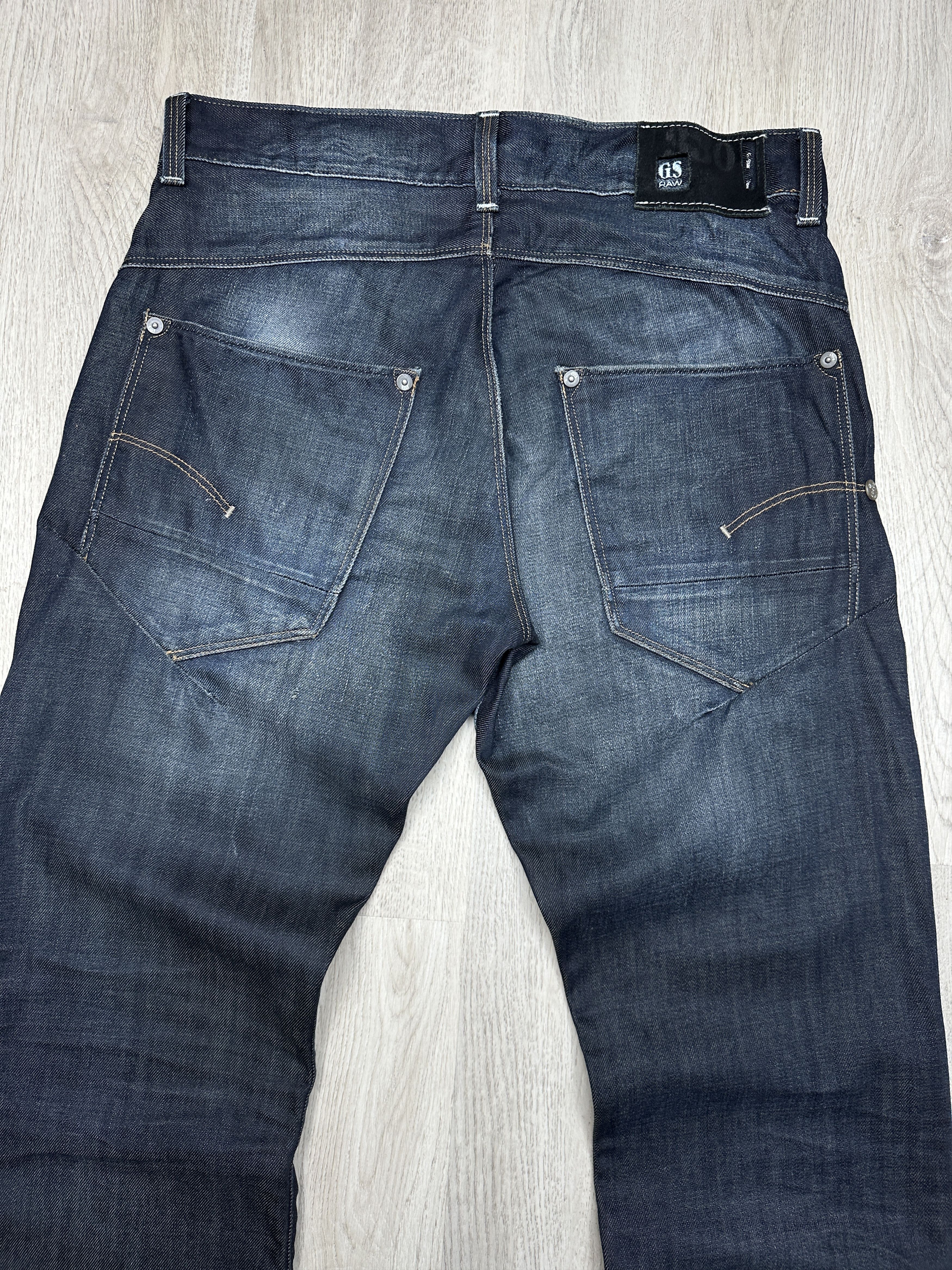 G-Star G Star Raw Mens New Ruger Straight Denim Pants Jeans Size US 34 / EU 50 - 7 Thumbnail