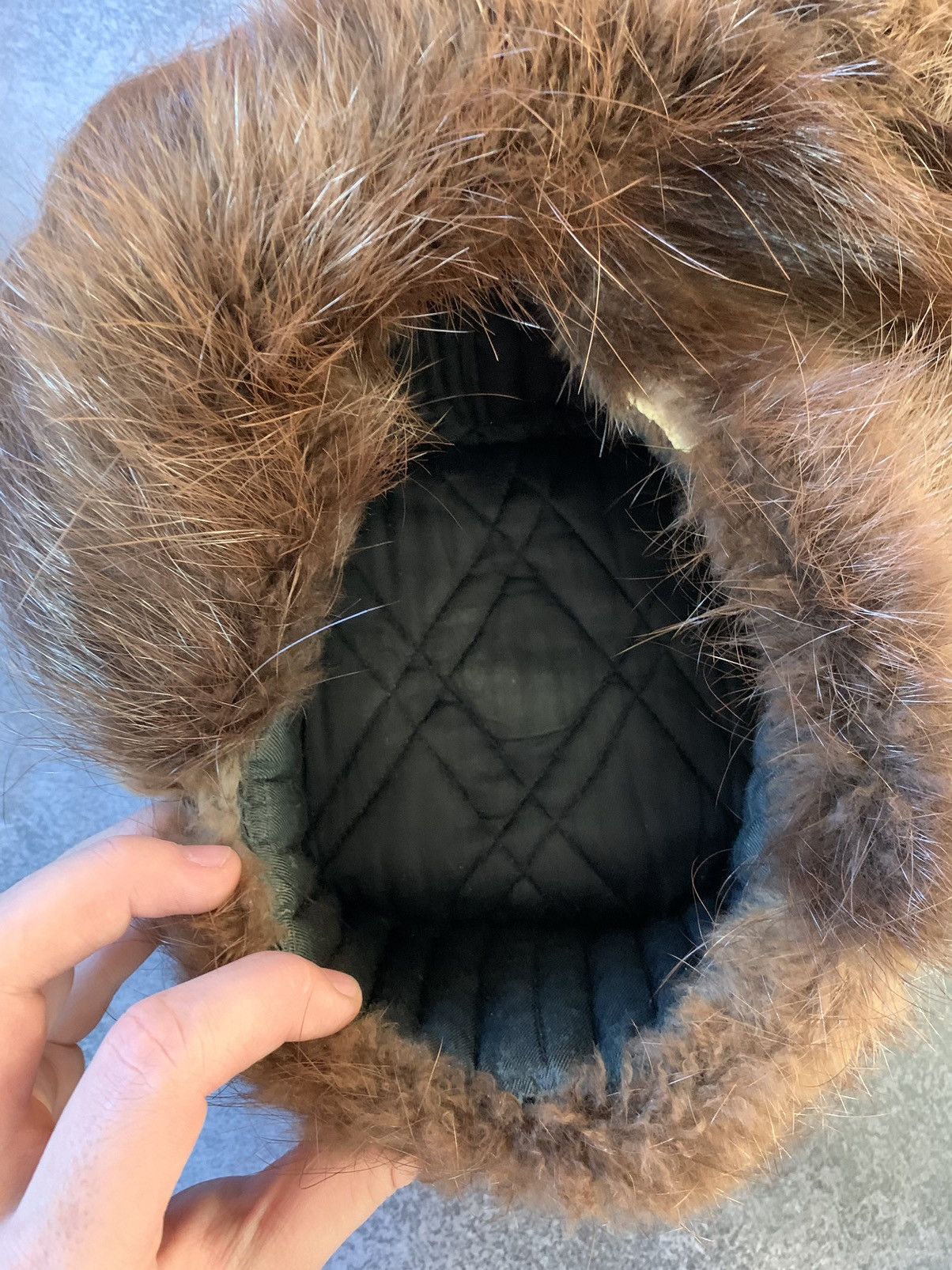 Vintage Vintage 90s Alt Ushanka Fuzzy Trapper Fur Winter Hat Size ONE SIZE - 5 Thumbnail