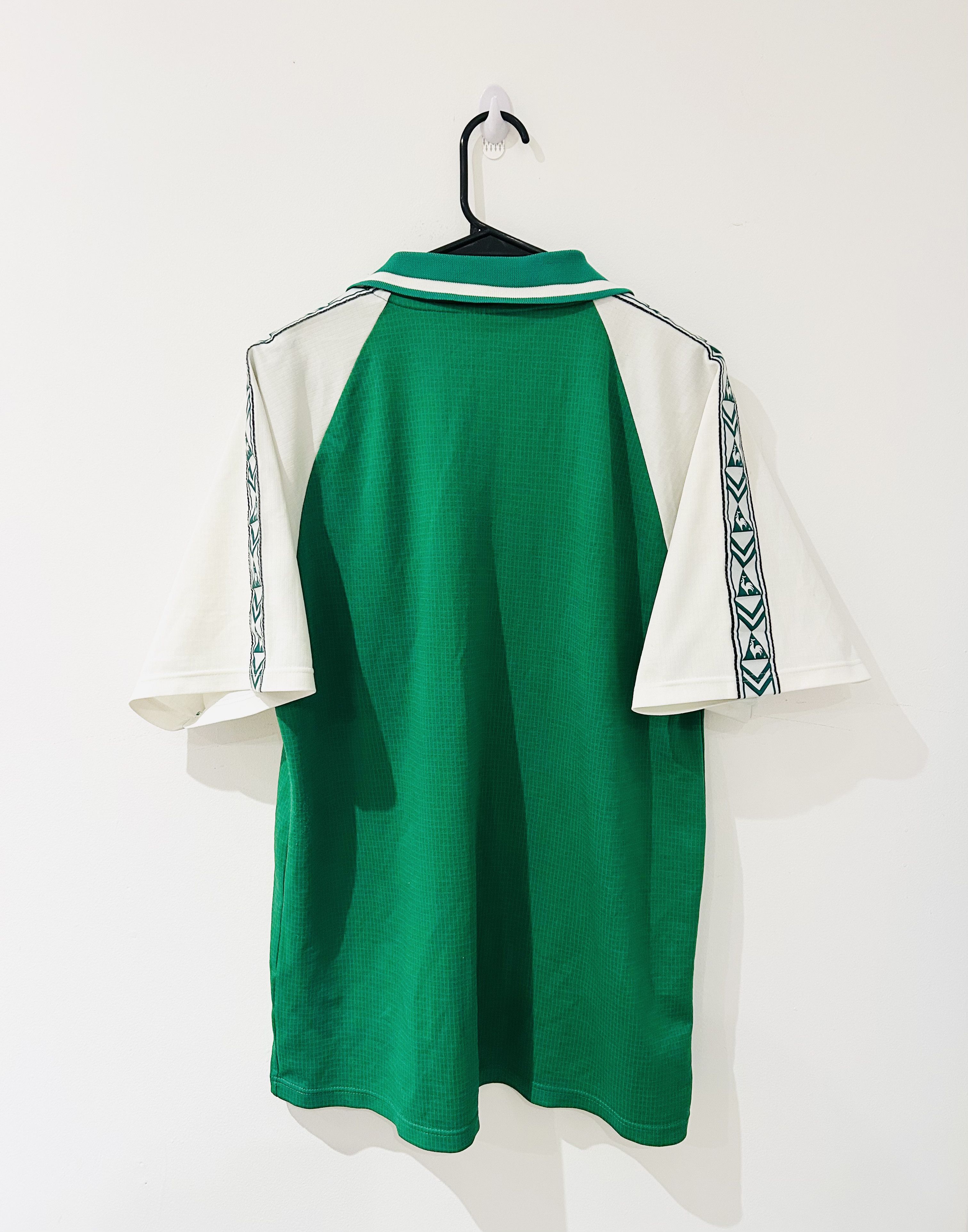 Le Coq Sportif Hibernian edinburgh 1998/00 home jersey Size US L / EU 52-54 / 3 - 2 Thumbnail