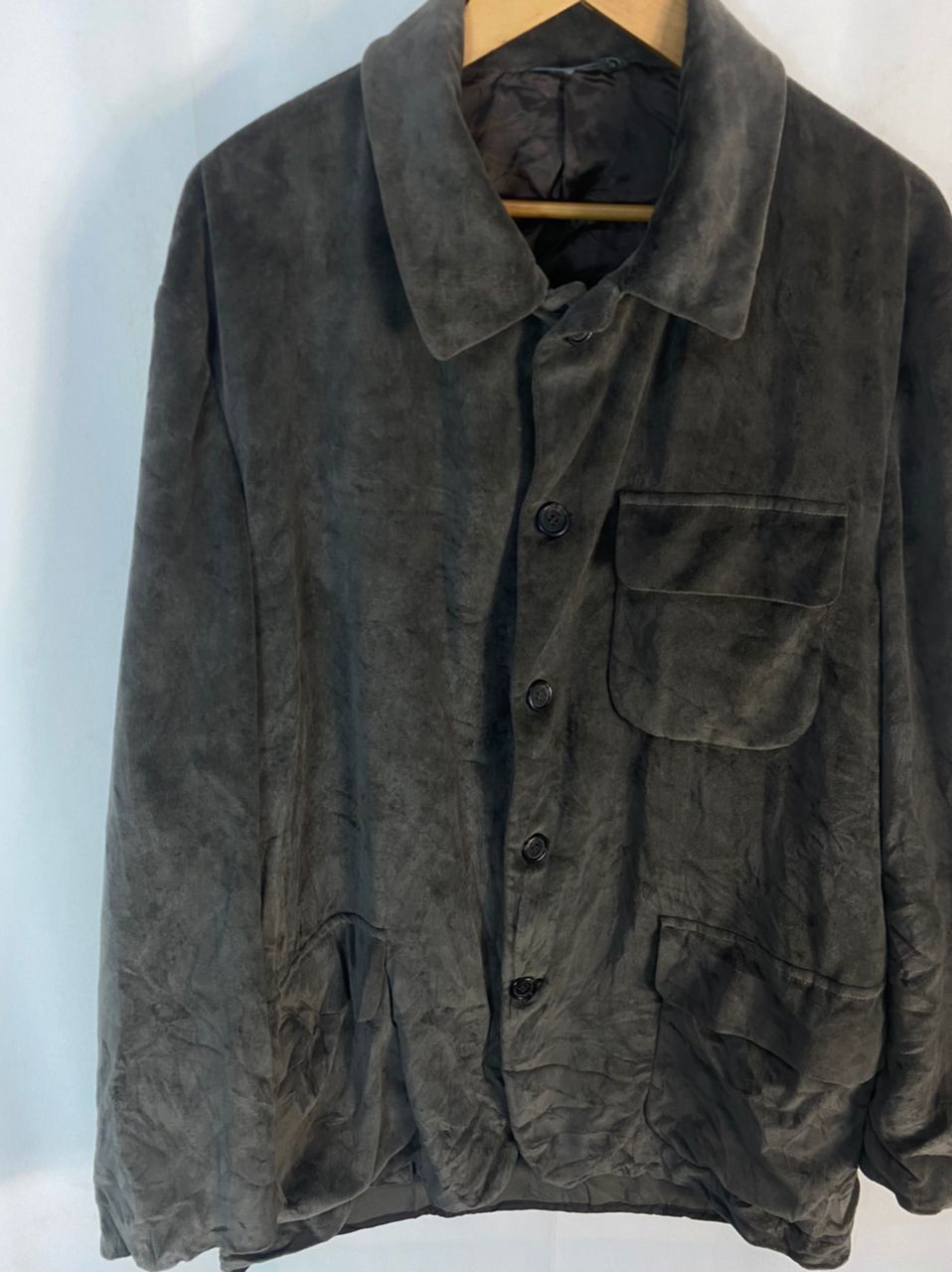 Fendi Vintage fendi button up velvet jacket Size US XL / EU 56 / 4 - 6 Thumbnail