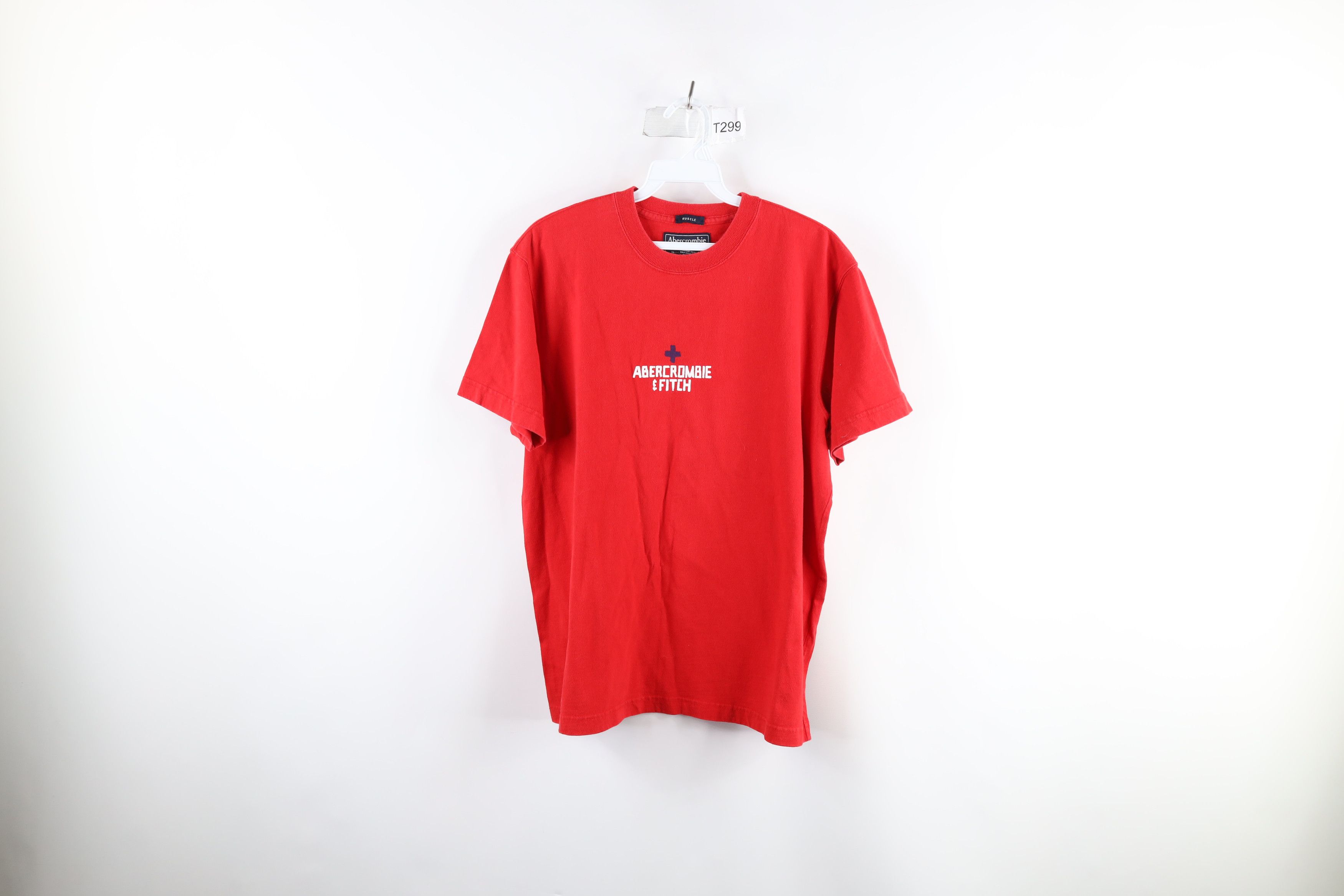 Abercrombie & Fitch × Vintage Vintage Abercrombie & Fitch Center Logo Short Sleeve T-Shirt Size US M / EU 48-50 / 2 - 1 Thumbnail
