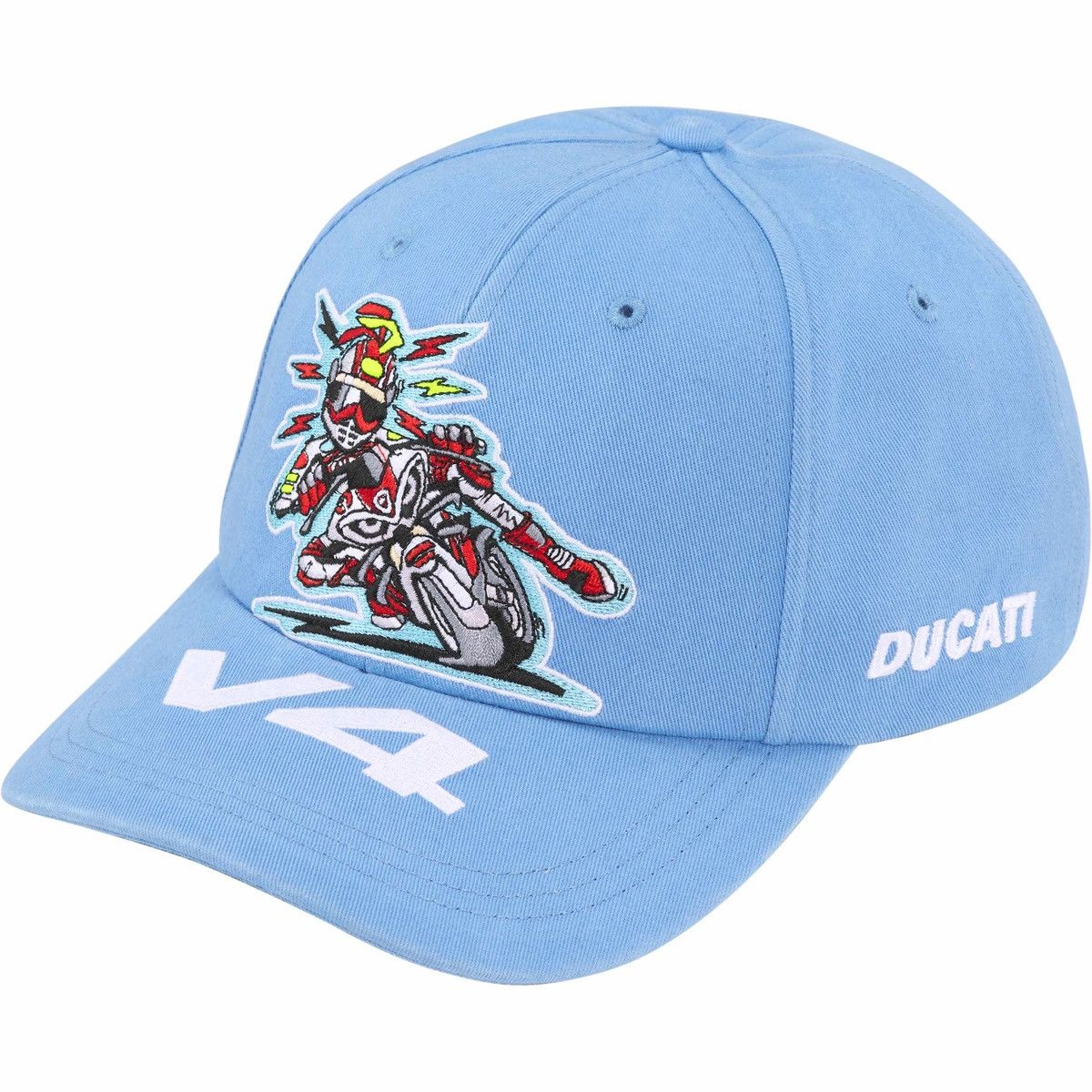 Ducati × Supreme Supreme Ducati 6-Panel Size ONE SIZE - 3 Thumbnail