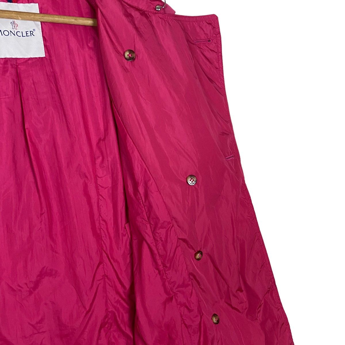 Moncler Vintage Moncler Double Breasted Belted Windbreaker Light Size S / US 4 / IT 40 - 13 Thumbnail