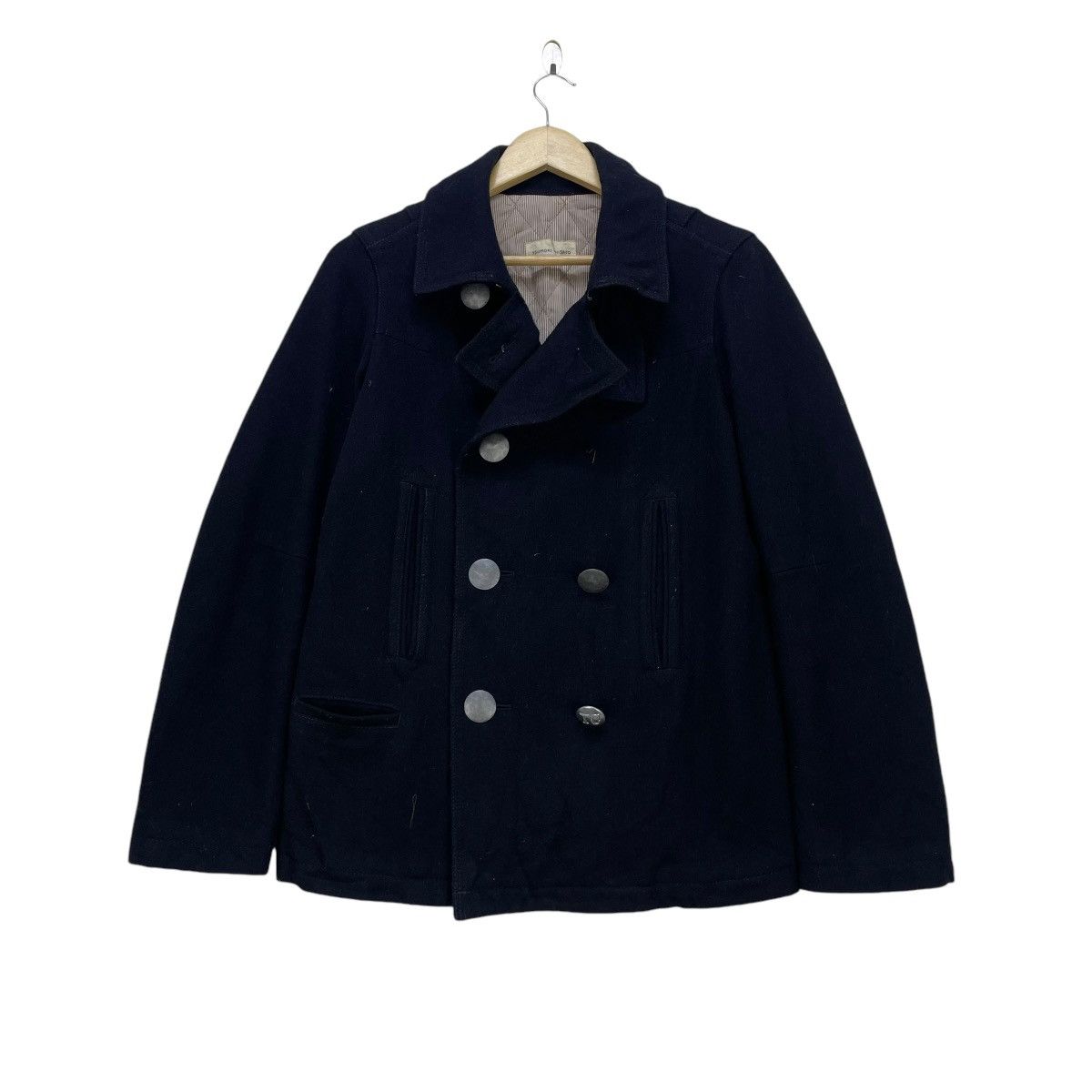 Issey Miyake × Tsumori Chisato 💥Tsumori Chisato Double Breast Unisex Peacoat Jacket Size US M / EU 48-50 / 2 - 1 Thumbnail