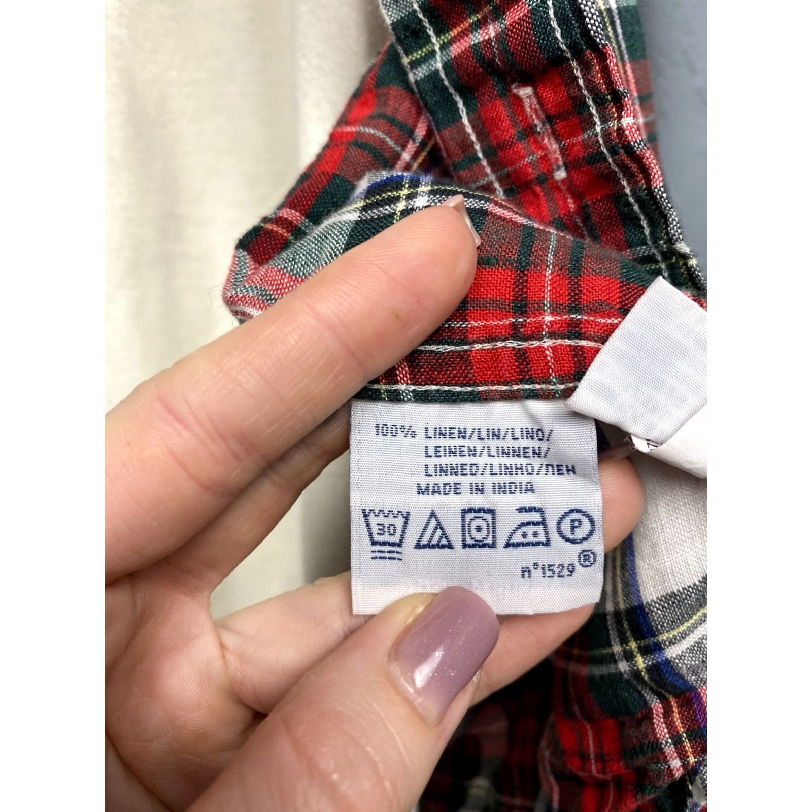 Polo Ralph Lauren Polo Ralph Lauren Shirt Mens LINEN Plaid Size M Color Multicolor Pattern Plaid Button-Up Size US M / EU 48-50 / 2 - 4 Thumbnail