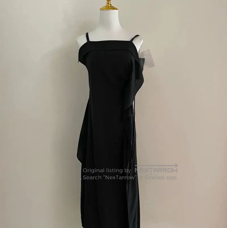 Yohji Yamamoto Yohji Yamamoto Black Women's Dress in XS Size . Size XS / US 0-2 / IT 36-38 - 2 Thumbnail