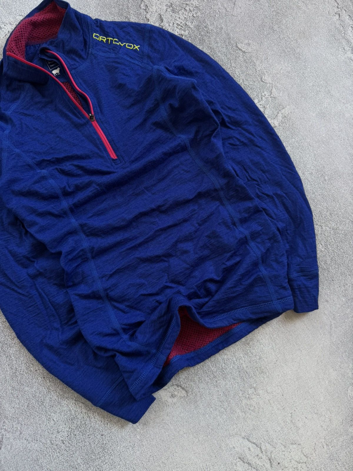 ORTOVOX Ortovox XS/size 1/4 zip sweater knitwear long sleeve outdoor Size XS / US 0-2 / IT 36-38 - 3 Thumbnail