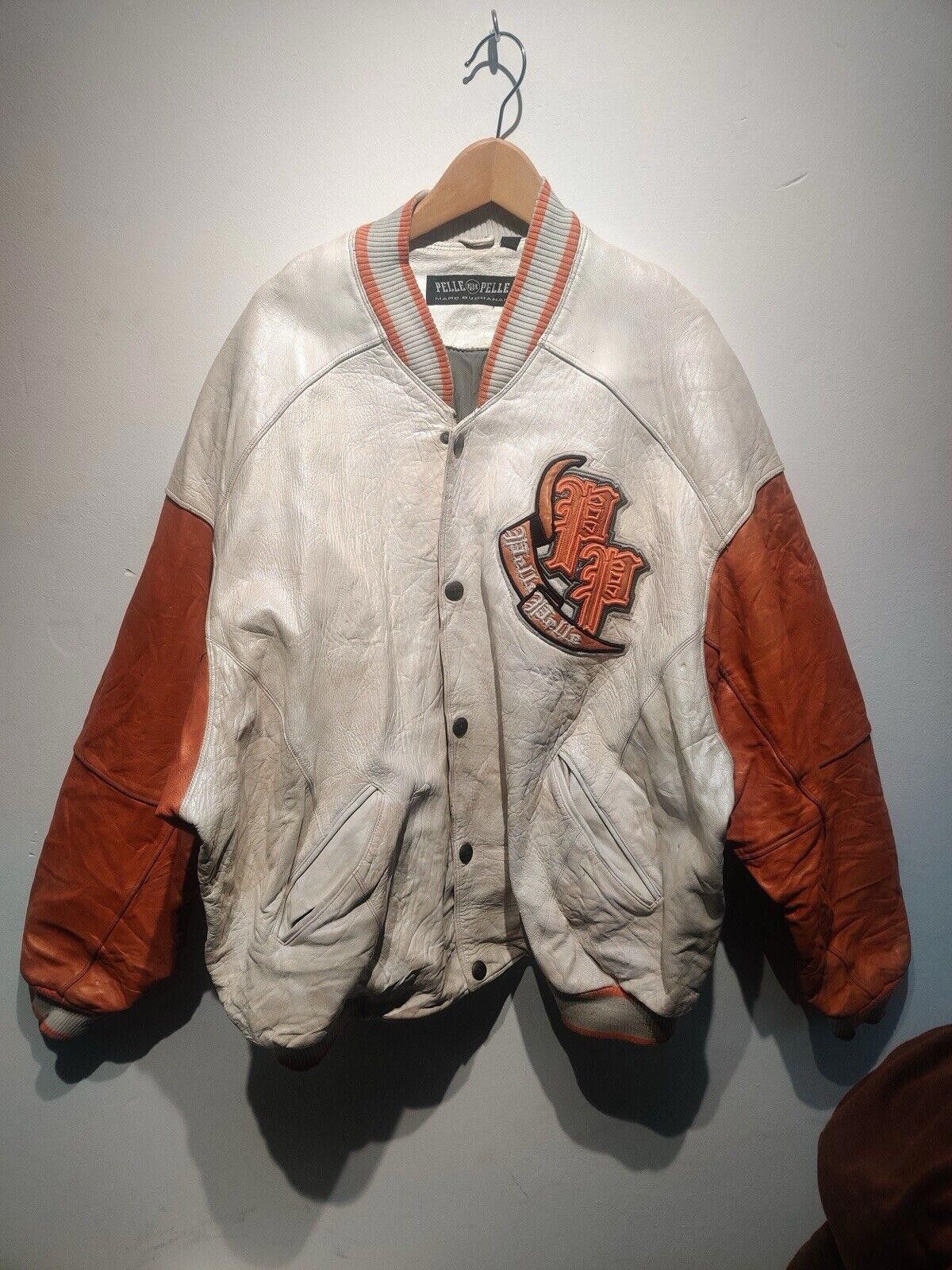 Pelle Pelle Pelle Pelle Embroidered Leather Jacket Size 52 (XXL) RARE Size US XXL / EU 58 / 5 - 2 Thumbnail