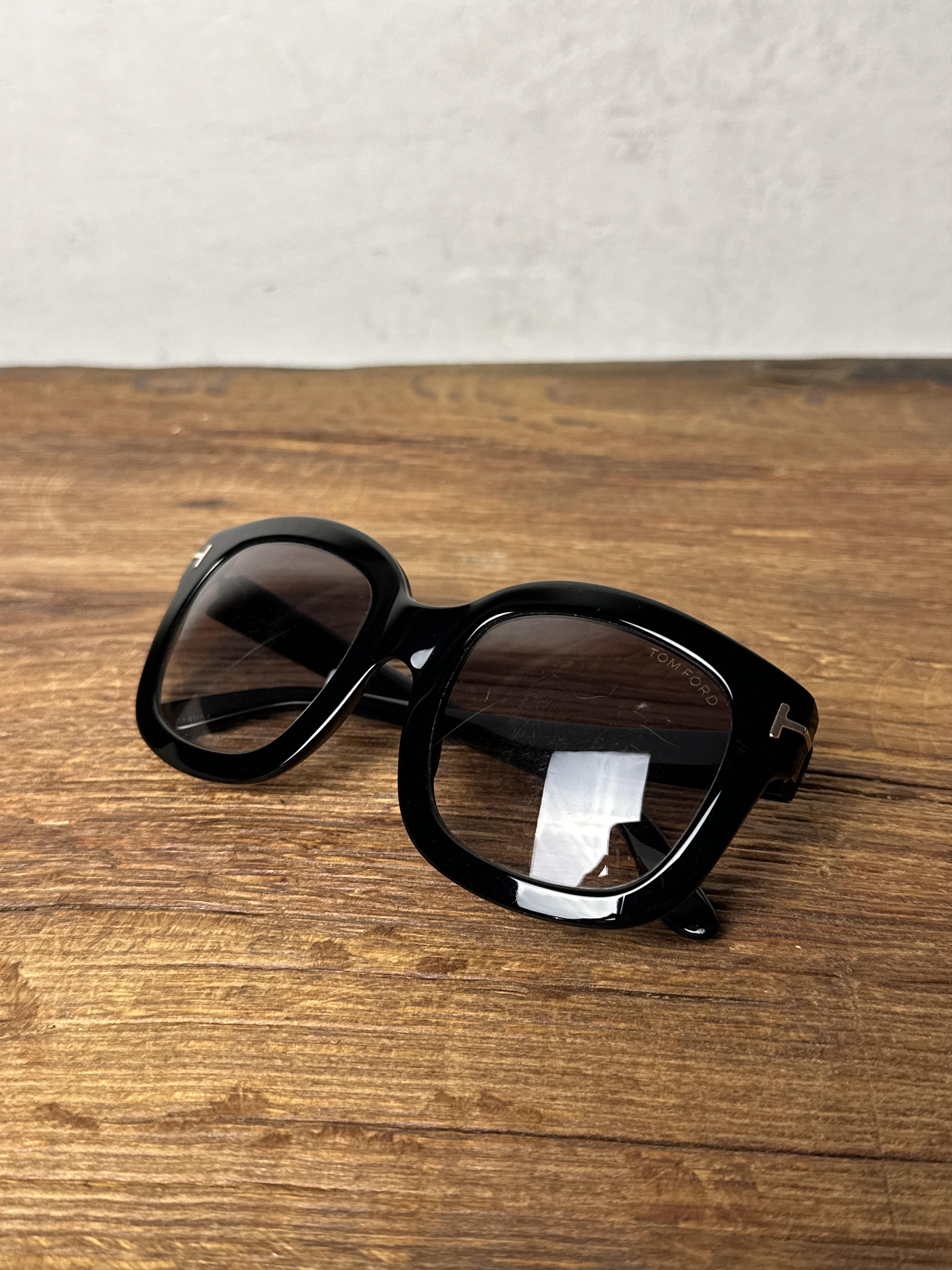 Tom Ford Tom Ford SS18 Black Acetate Sunglasses Size ONE SIZE - 2 Thumbnail